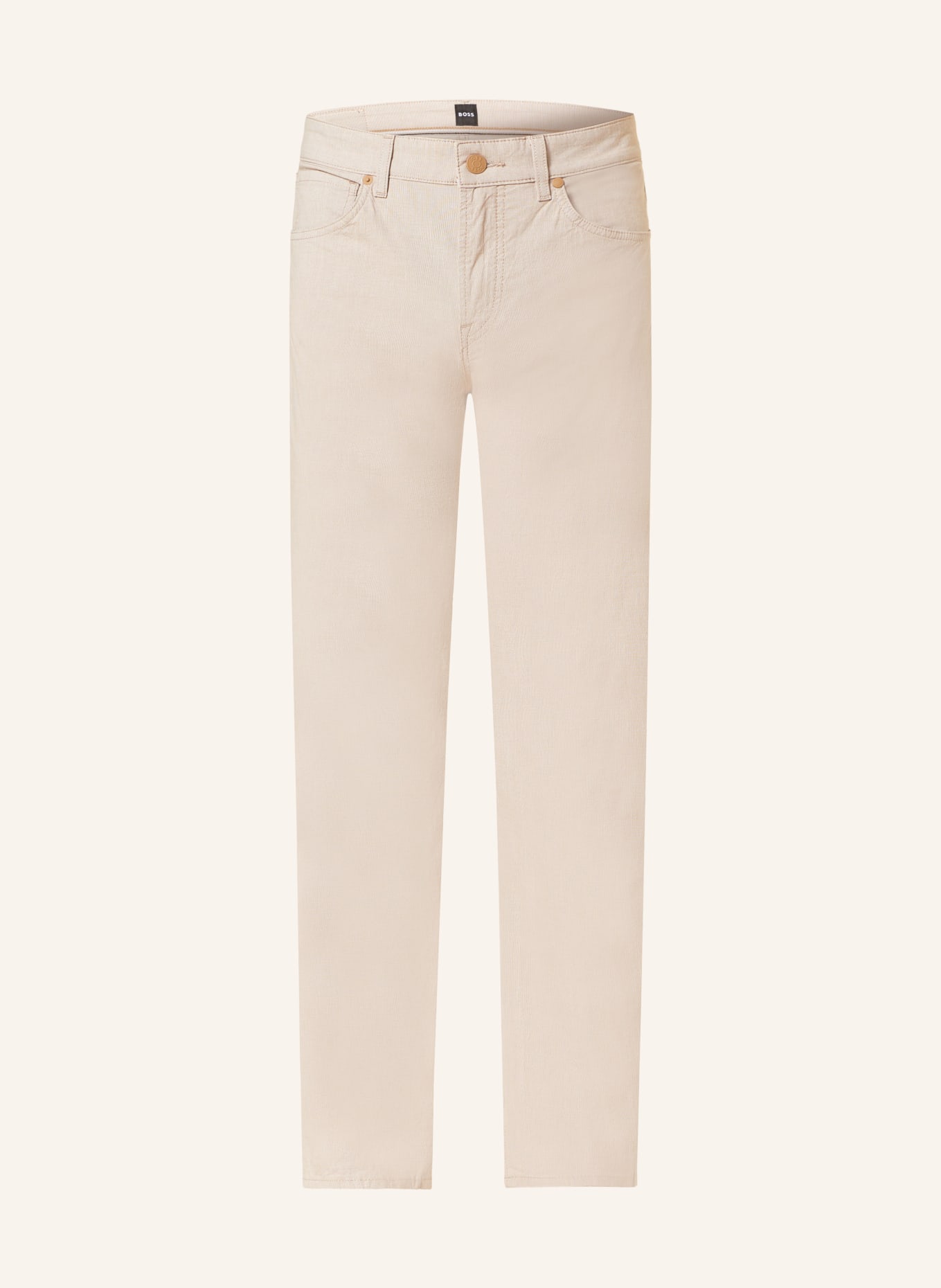 BOSS Trousers RE MAINE regular fit, Color: BEIGE (Image 1)