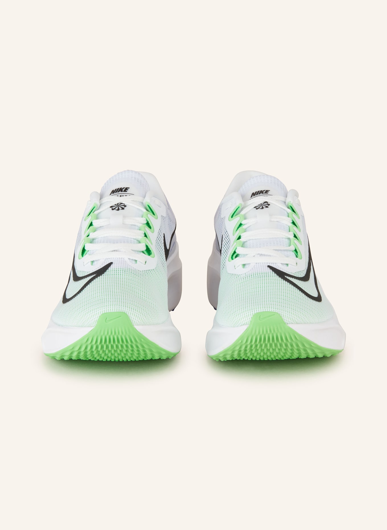 Nike Laufschuhe ZOOM FLY 5, Farbe: WEISS/ BLAU/ GRÜN (Bild 3)