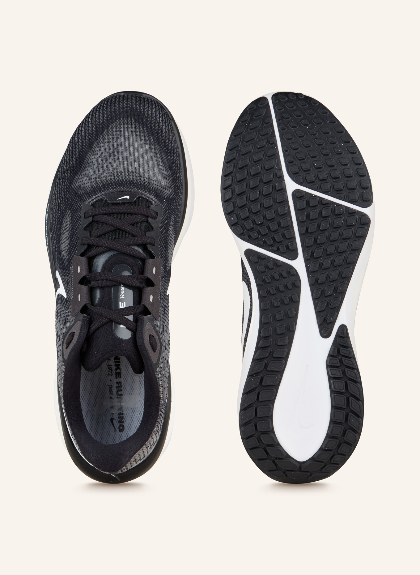Nike Laufschuhe VOMERO 17, Farbe: SCHWARZ/ GRAU/ WEISS (Bild 5)