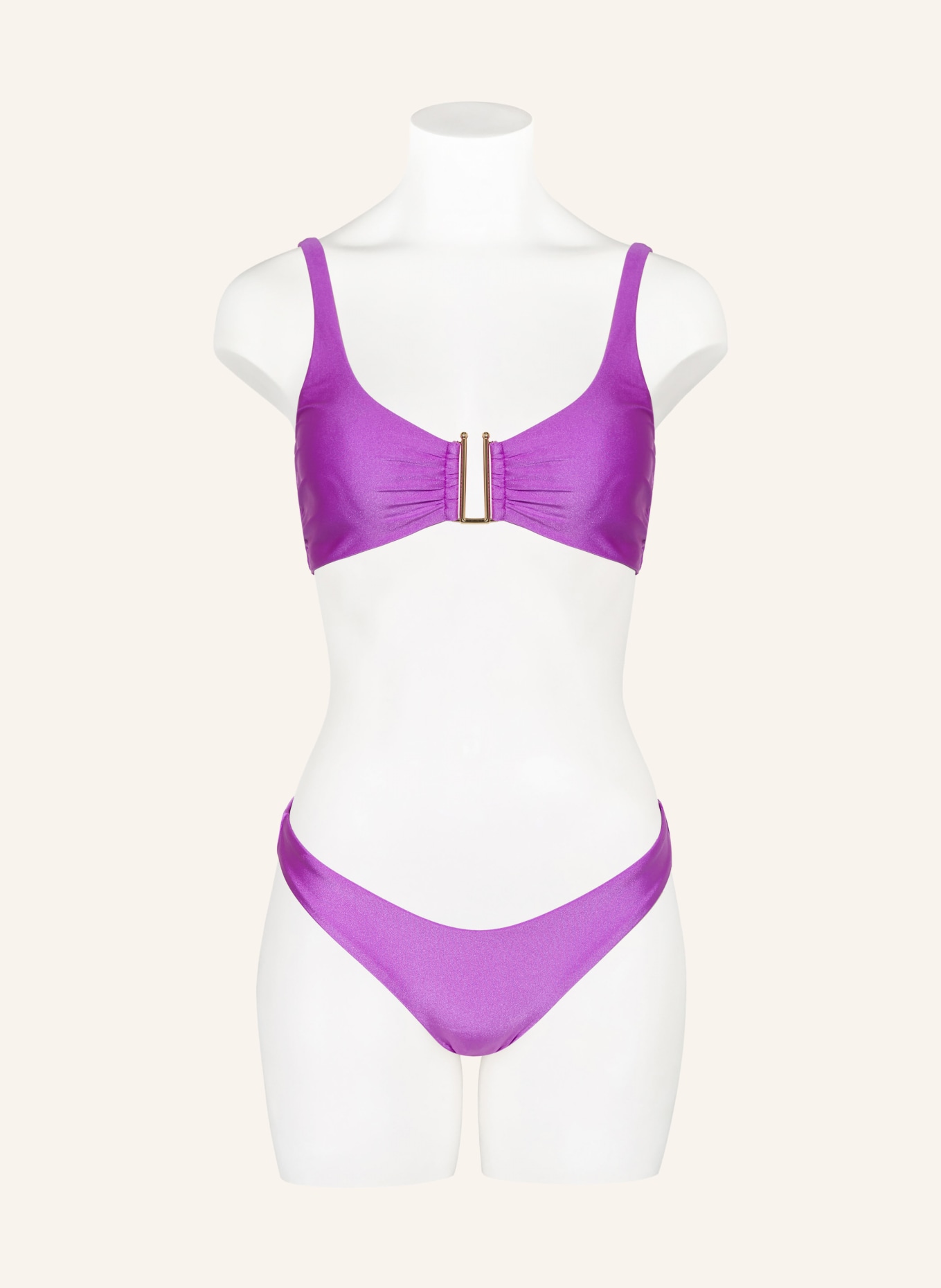 Hot Stuff Brazilian bikini bottoms, Color: PURPLE (Image 2)