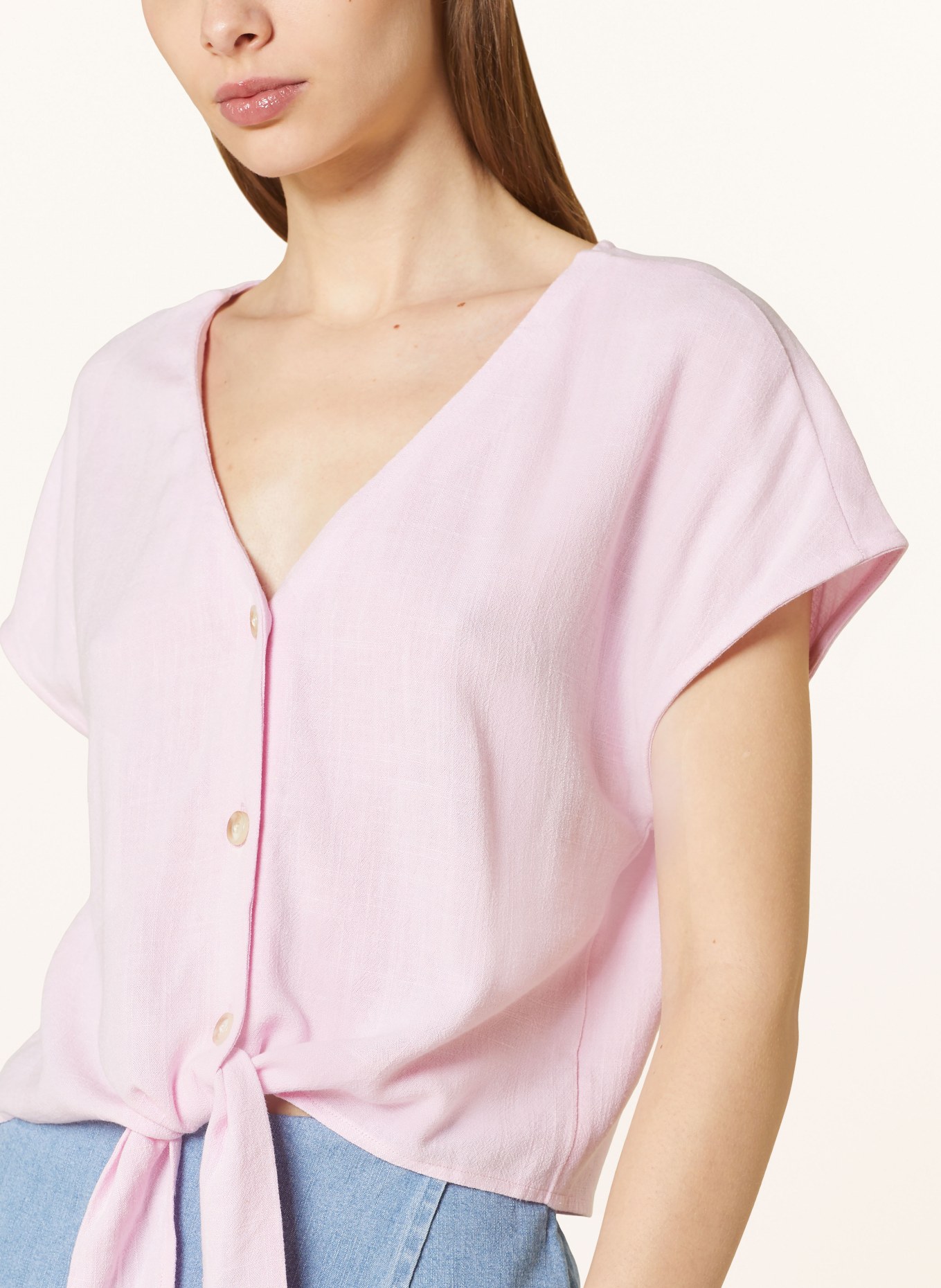 ONLY Bluse, Farbe: ROSA (Bild 4)