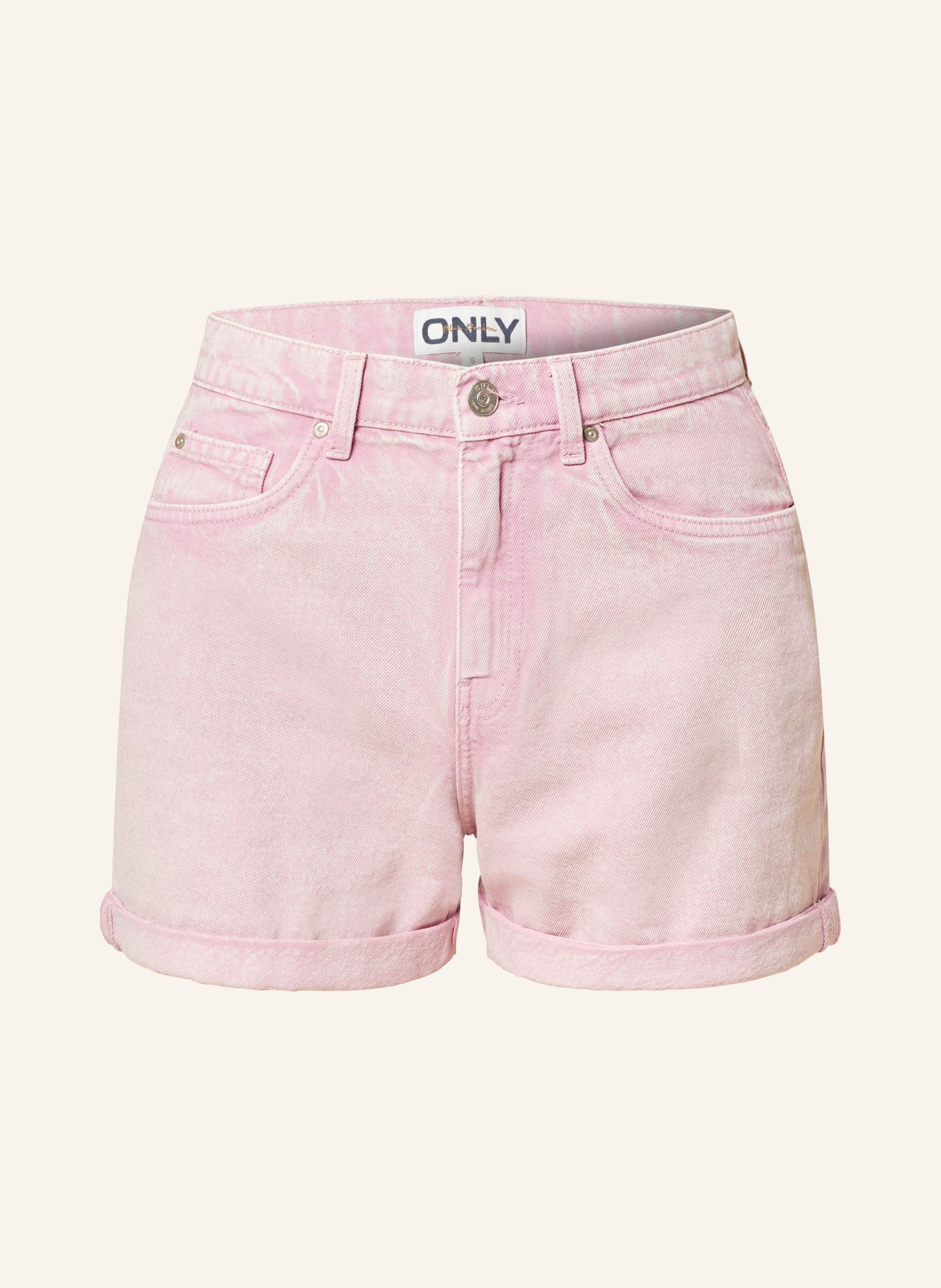 ONLY Denim shorts, Color: Pastel Lavender (Image 1)