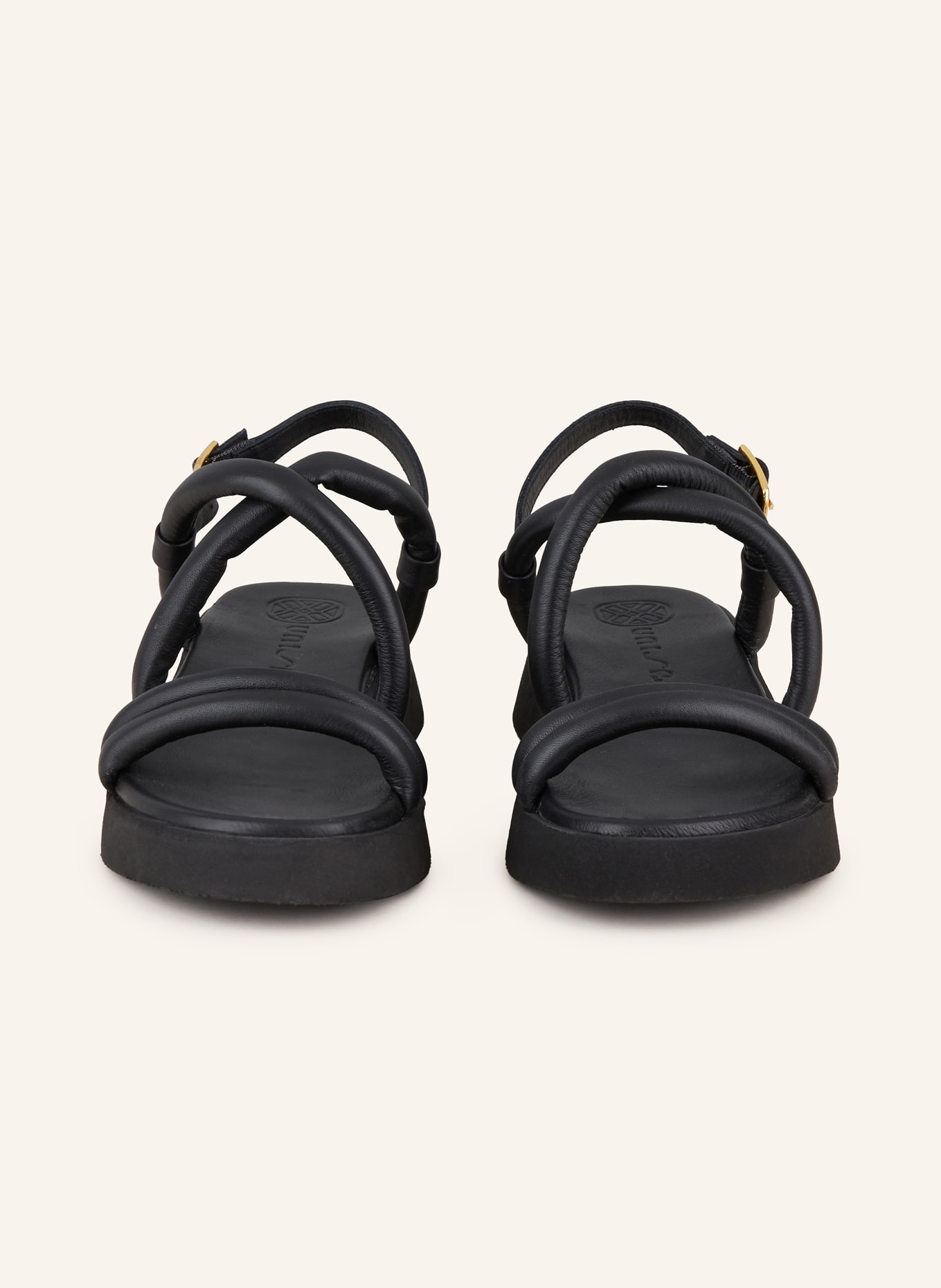 UNISA Platform sandals CEDRA, Color: BLACK (Image 3)
