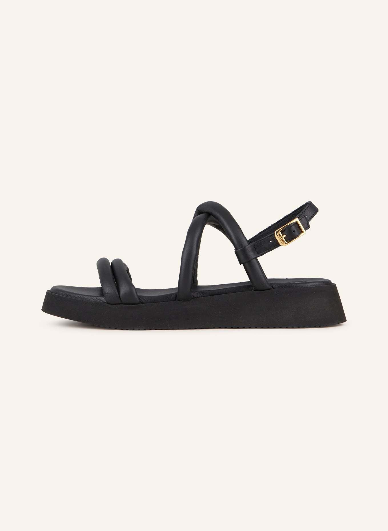UNISA Platform sandals CEDRA, Color: BLACK (Image 4)