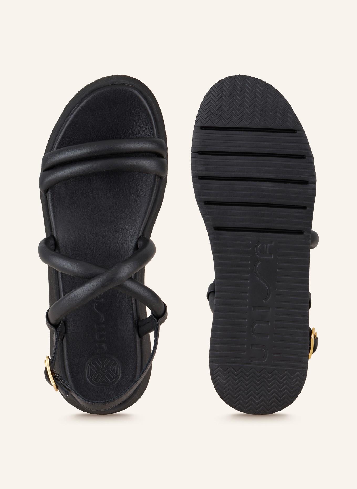 UNISA Platform sandals CEDRA, Color: BLACK (Image 5)