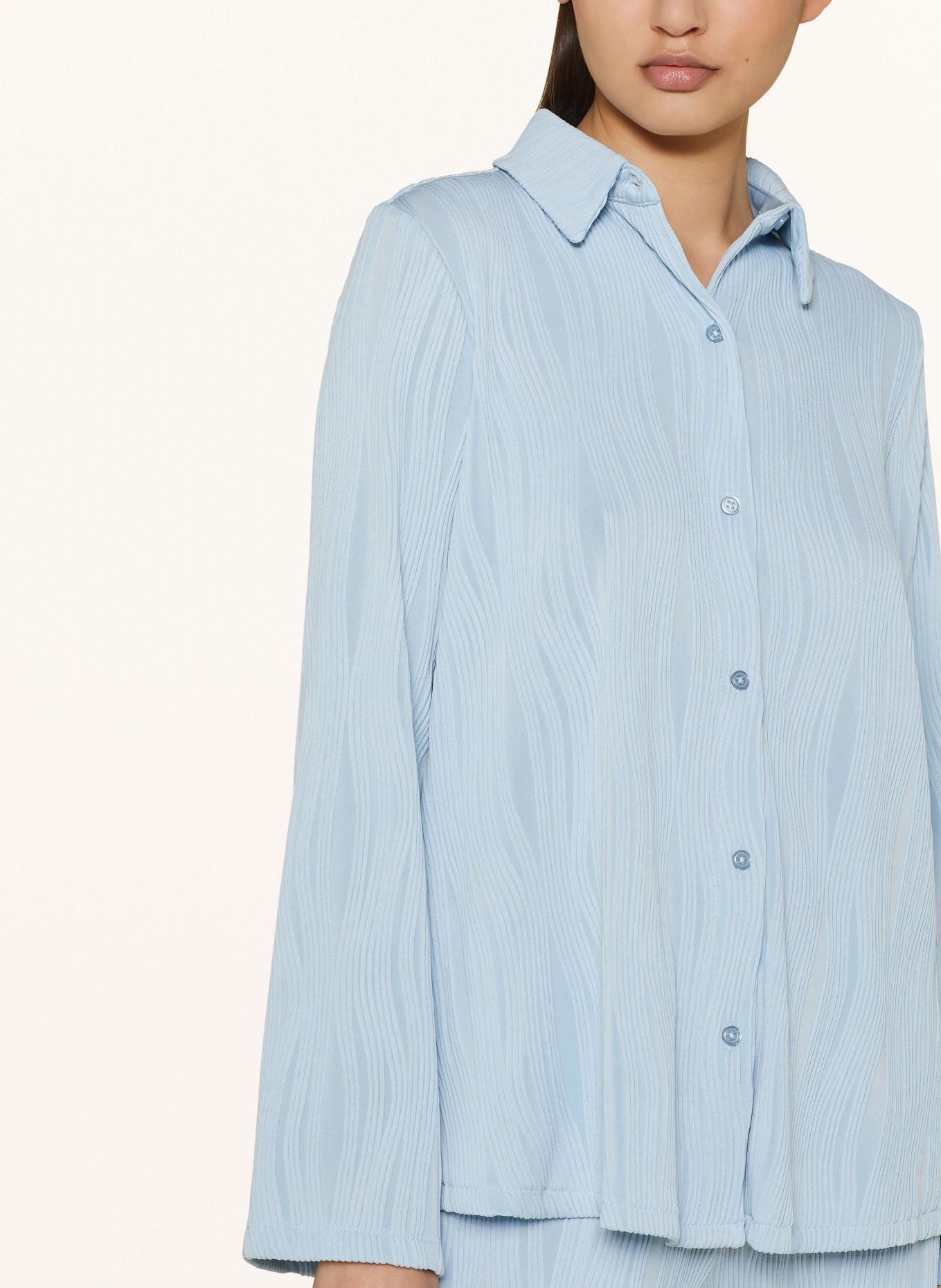gina tricot Shirt blouse, Color: LIGHT BLUE (Image 4)