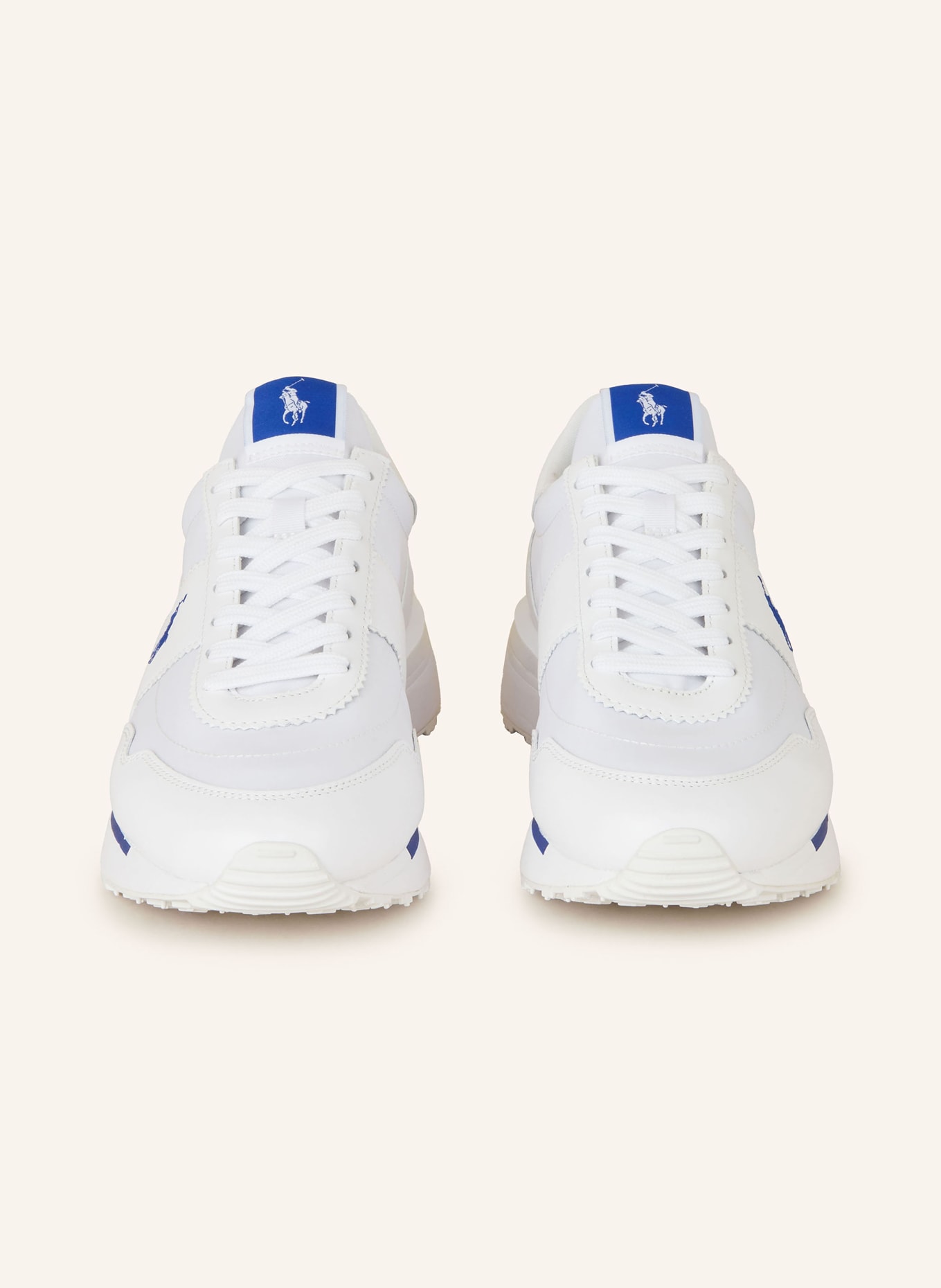 POLO RALPH LAUREN Sneakers, Color: WHITE/ BLUE (Image 3)