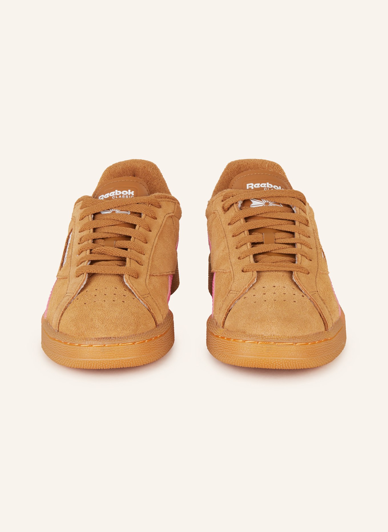 Reebok Sneakers CLUB C GROUNDS UK, Color: CAMEL/ PINK (Image 3)