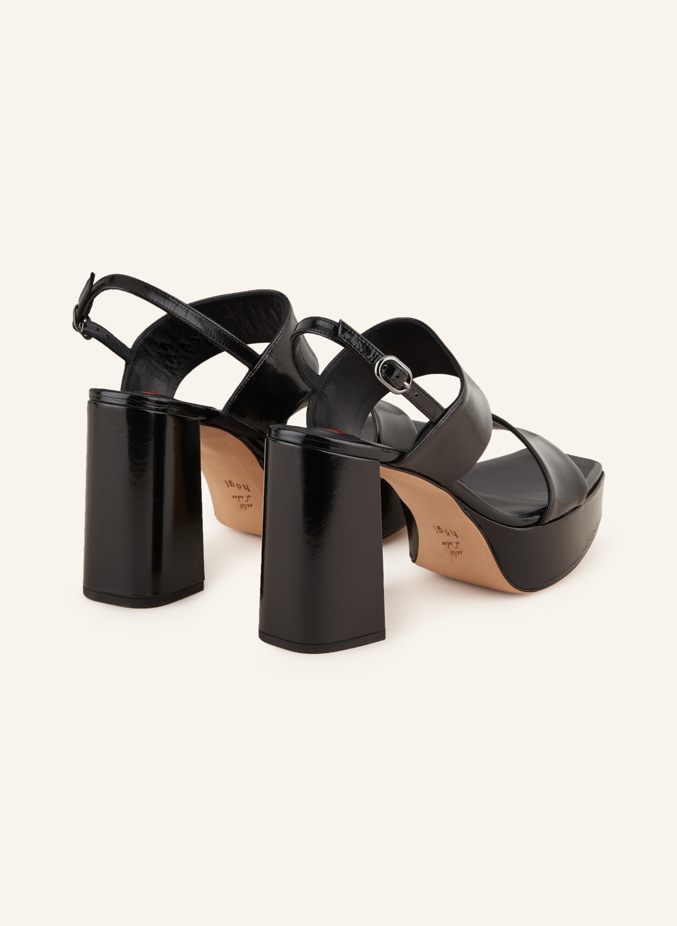 Högl Platform sandals, Color: BLACK (Image 2)