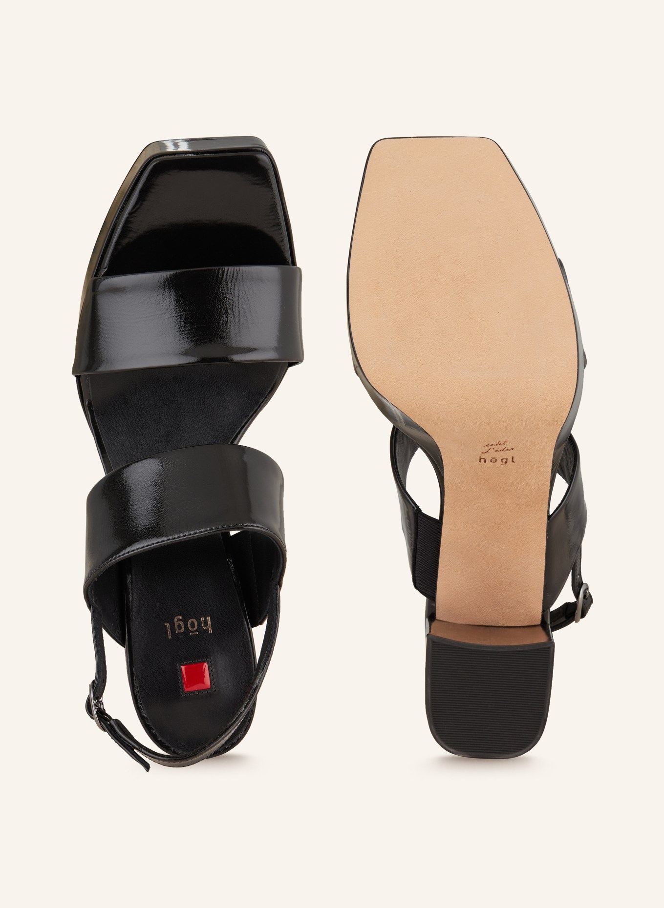 Högl Platform sandals, Color: BLACK (Image 5)