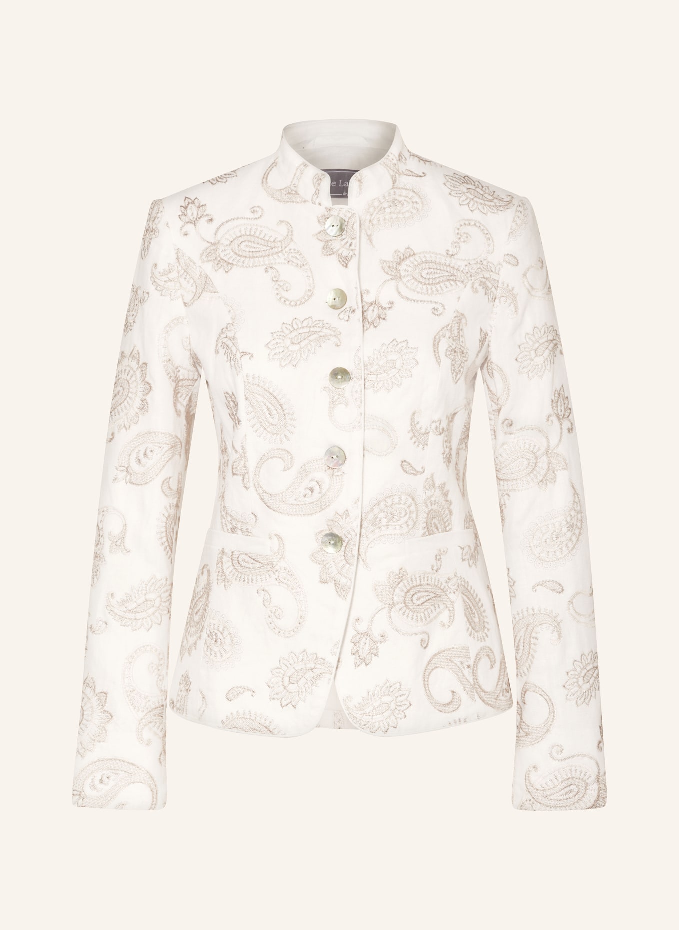 White Label Linen jacket, Color: ECRU/ BEIGE (Image 1)