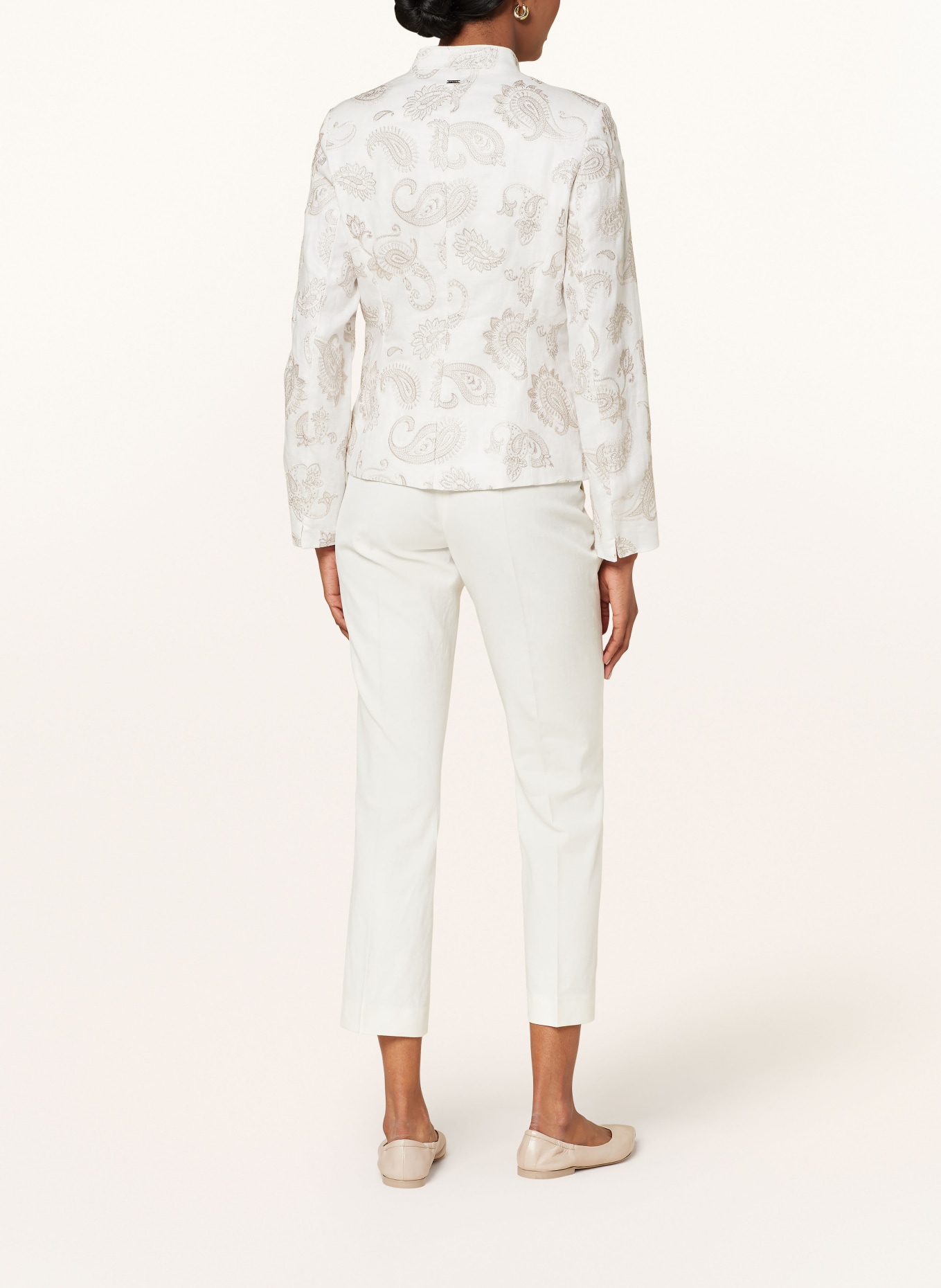 White Label Linen jacket, Color: ECRU/ BEIGE (Image 3)
