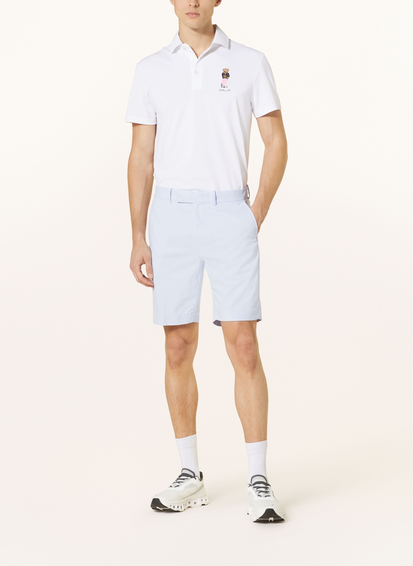 RLX RALPH LAUREN Golf shorts, Color: LIGHT BLUE (Image 2)