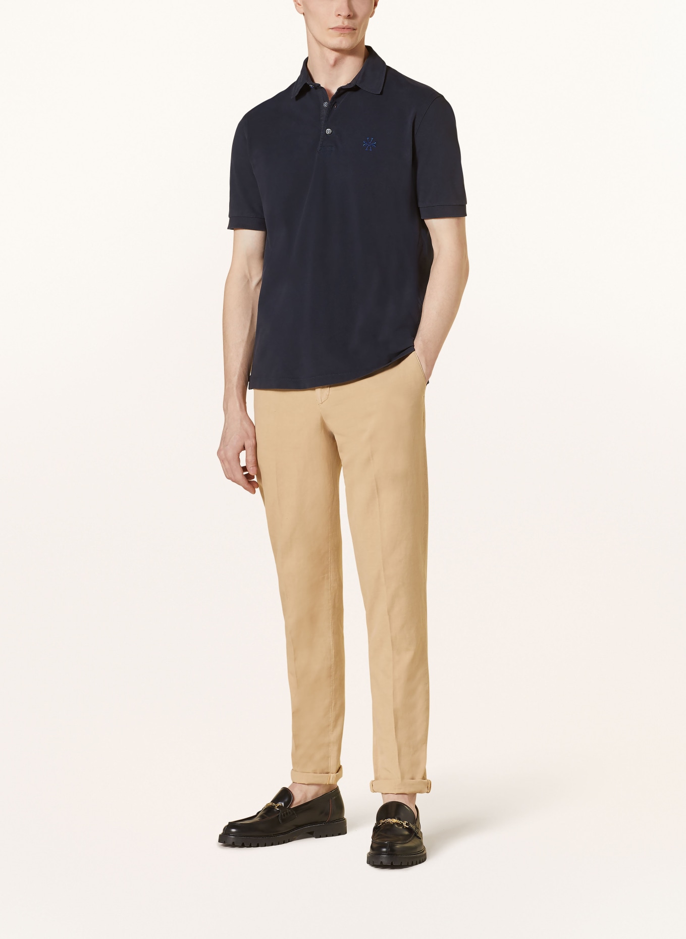 JACOB COHEN Piqué-Poloshirt, Farbe: DUNKELBLAU (Bild 2)