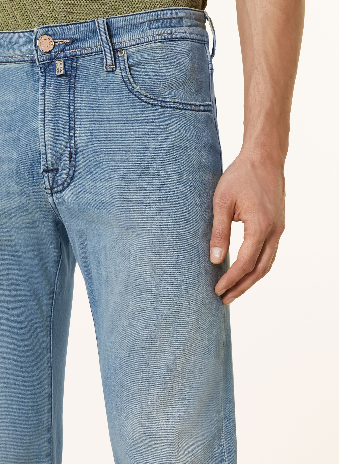 JACOB COHEN Jeans BARD slim fit, Color: 701D Light Blue (Image 5)