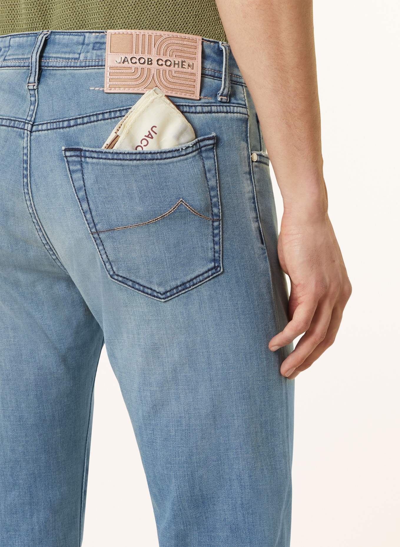 JACOB COHEN Jeans BARD Slim Fit, Farbe: 701D Light Blue (Bild 6)