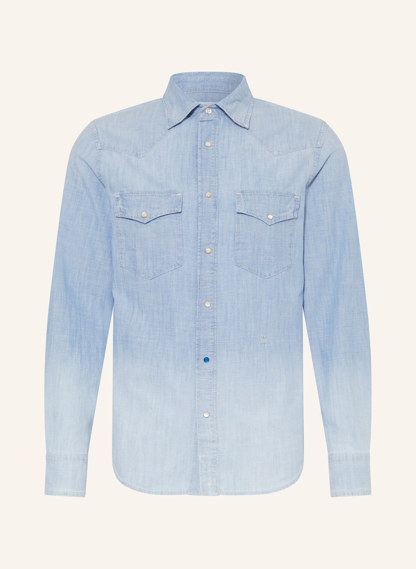 JACOB COHEN Denim shirt regular fit, Color: LIGHT BLUE (Image 1)