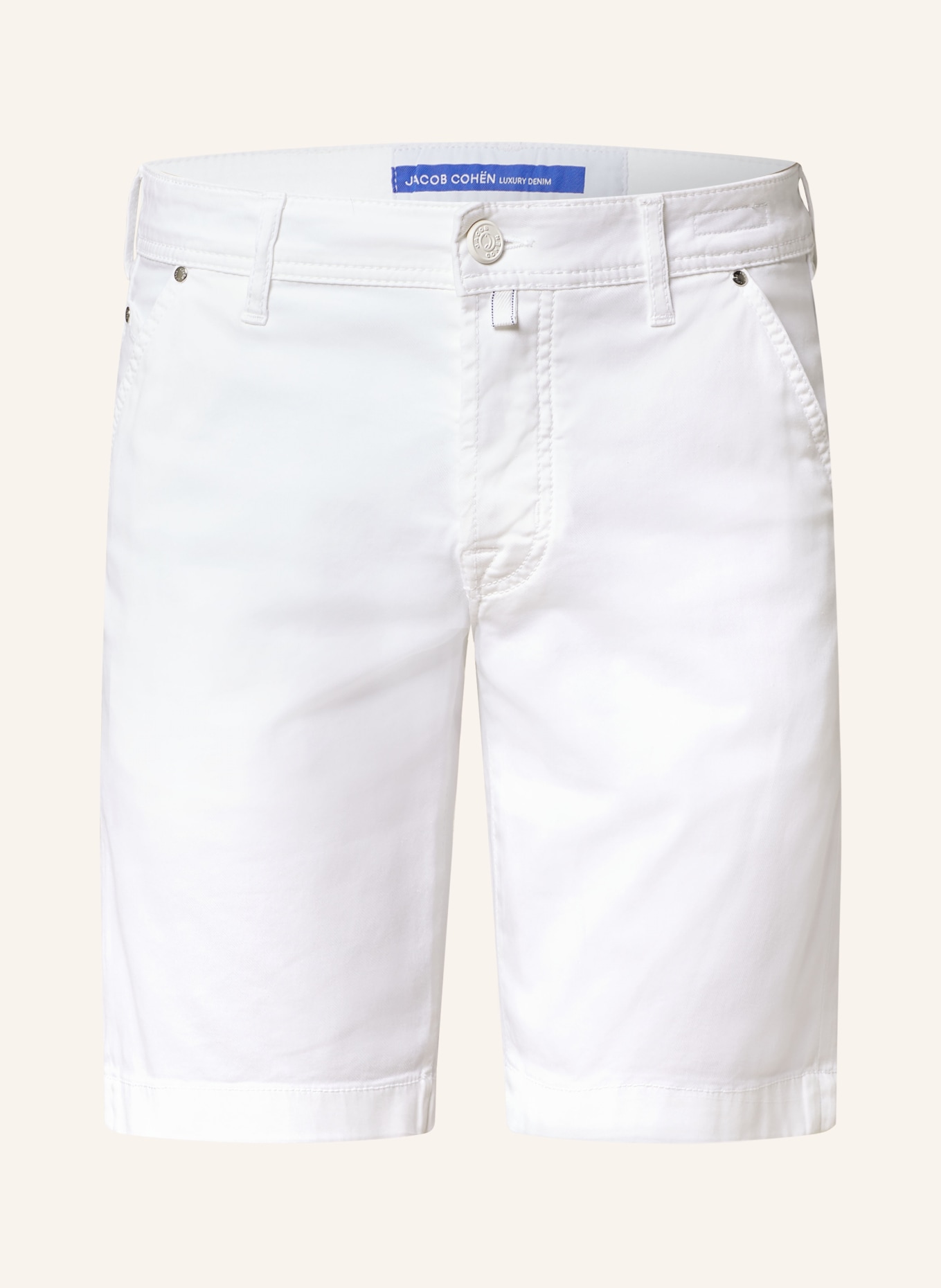 JACOB COHEN Shorts LOU slim fit, Color: A00 WHITE (Image 1)