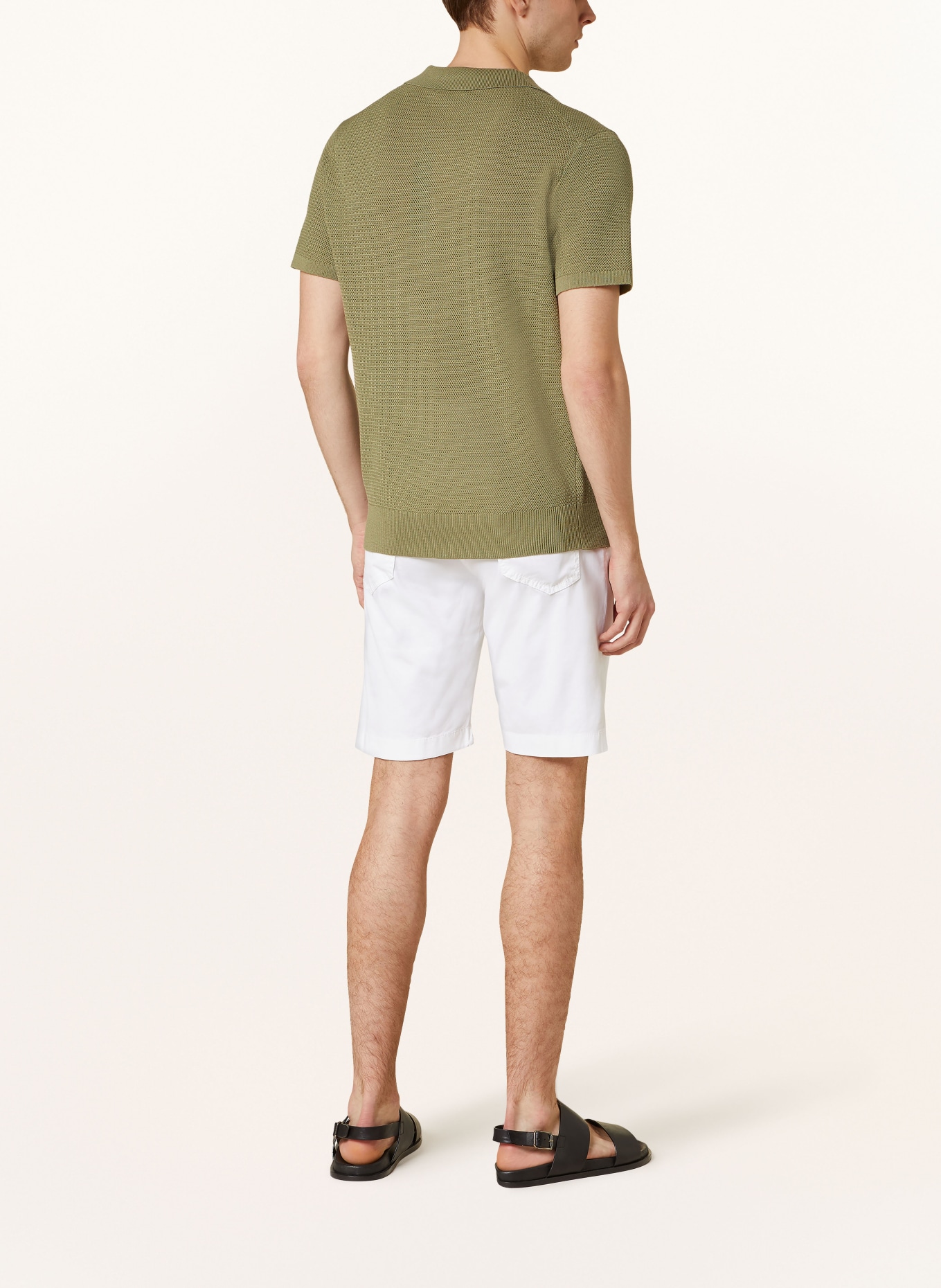 JACOB COHEN Shorts LOU Slim Fit, Farbe: A00 WHITE (Bild 3)
