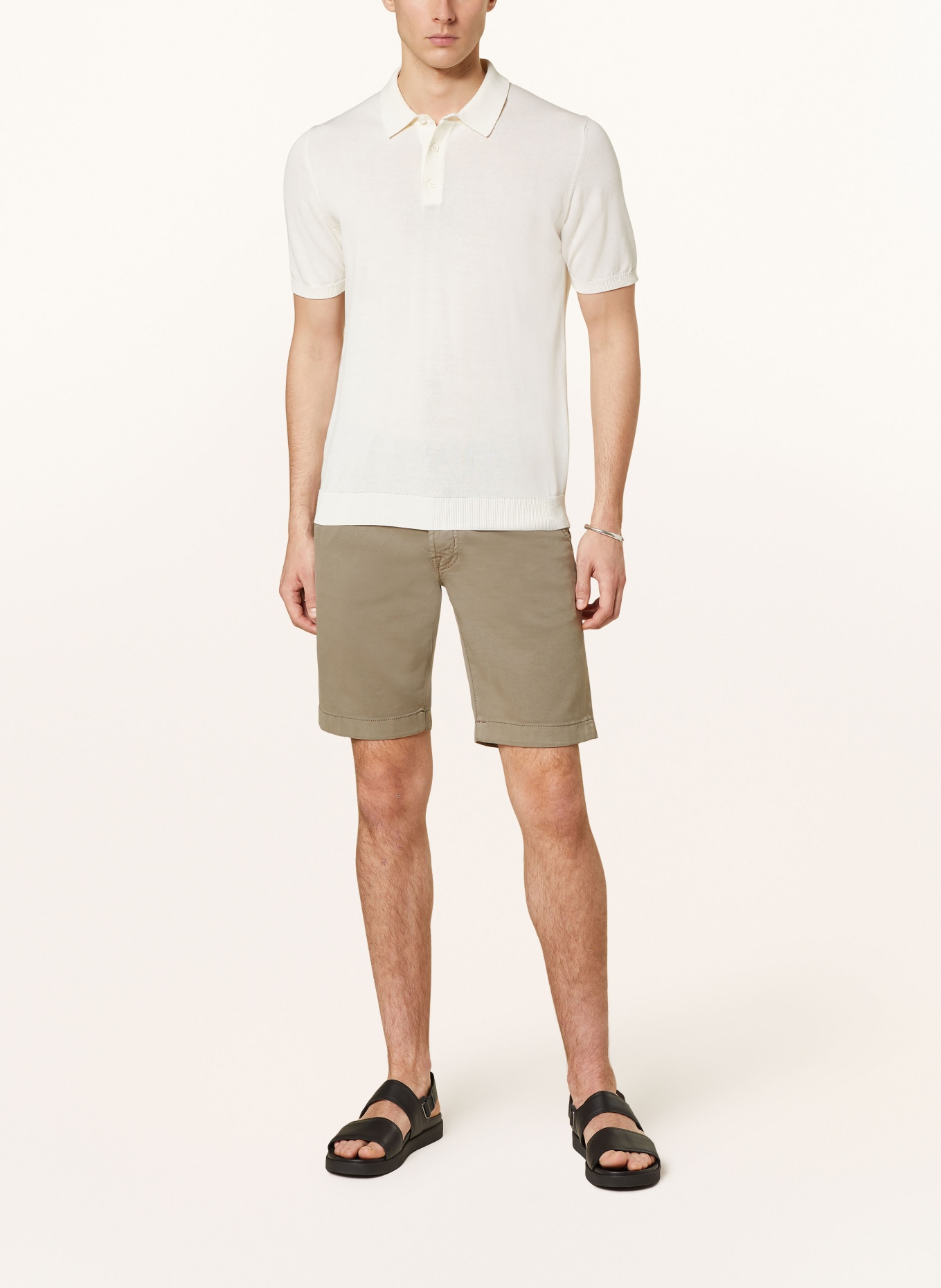 JACOB COHEN Shorts LOU Slim Fit, Farbe: GRAU (Bild 2)