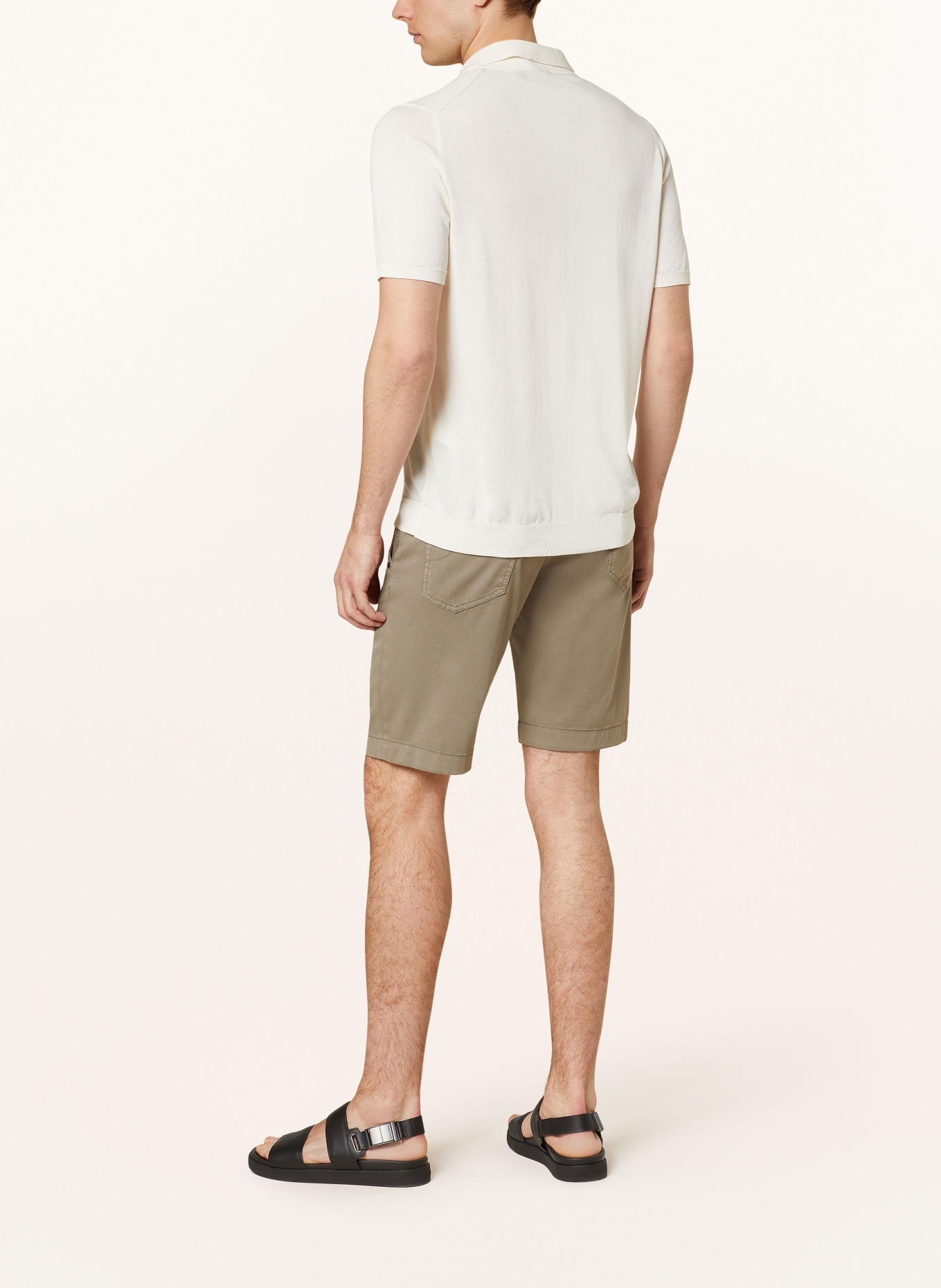 JACOB COHEN Shorts LOU Slim Fit, Farbe: GRAU (Bild 3)