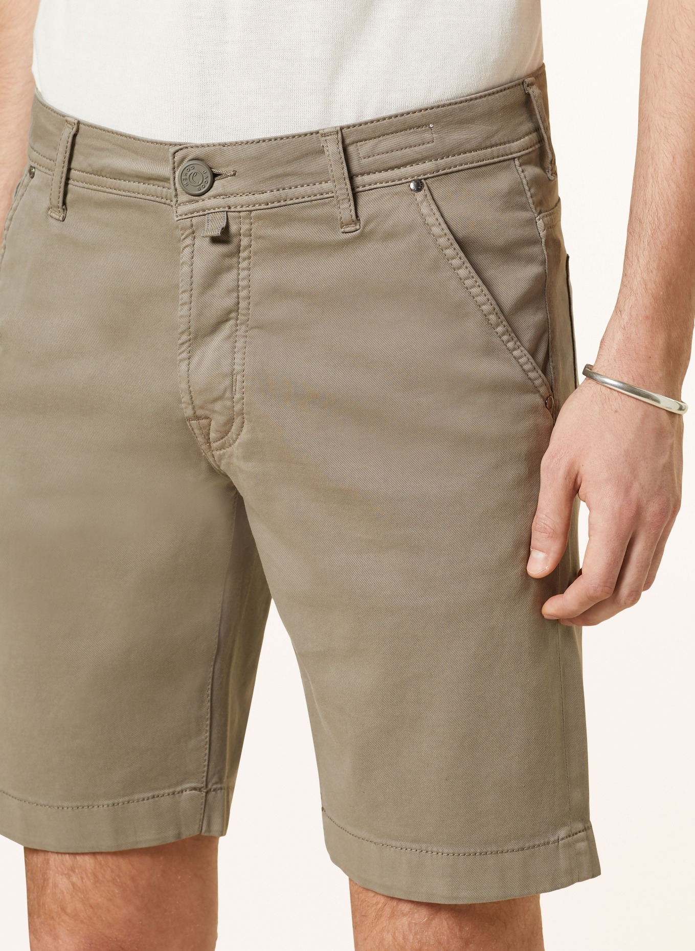 JACOB COHEN Shorts LOU Slim Fit, Farbe: GRAU (Bild 5)