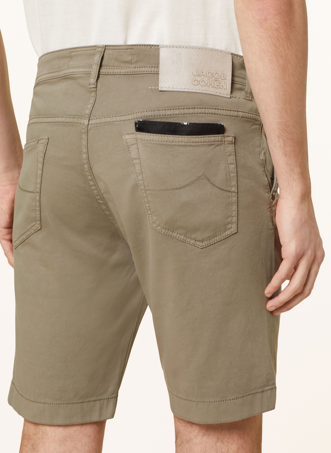 JACOB COHEN Shorts LOU Slim Fit, Farbe: GRAU (Bild 6)