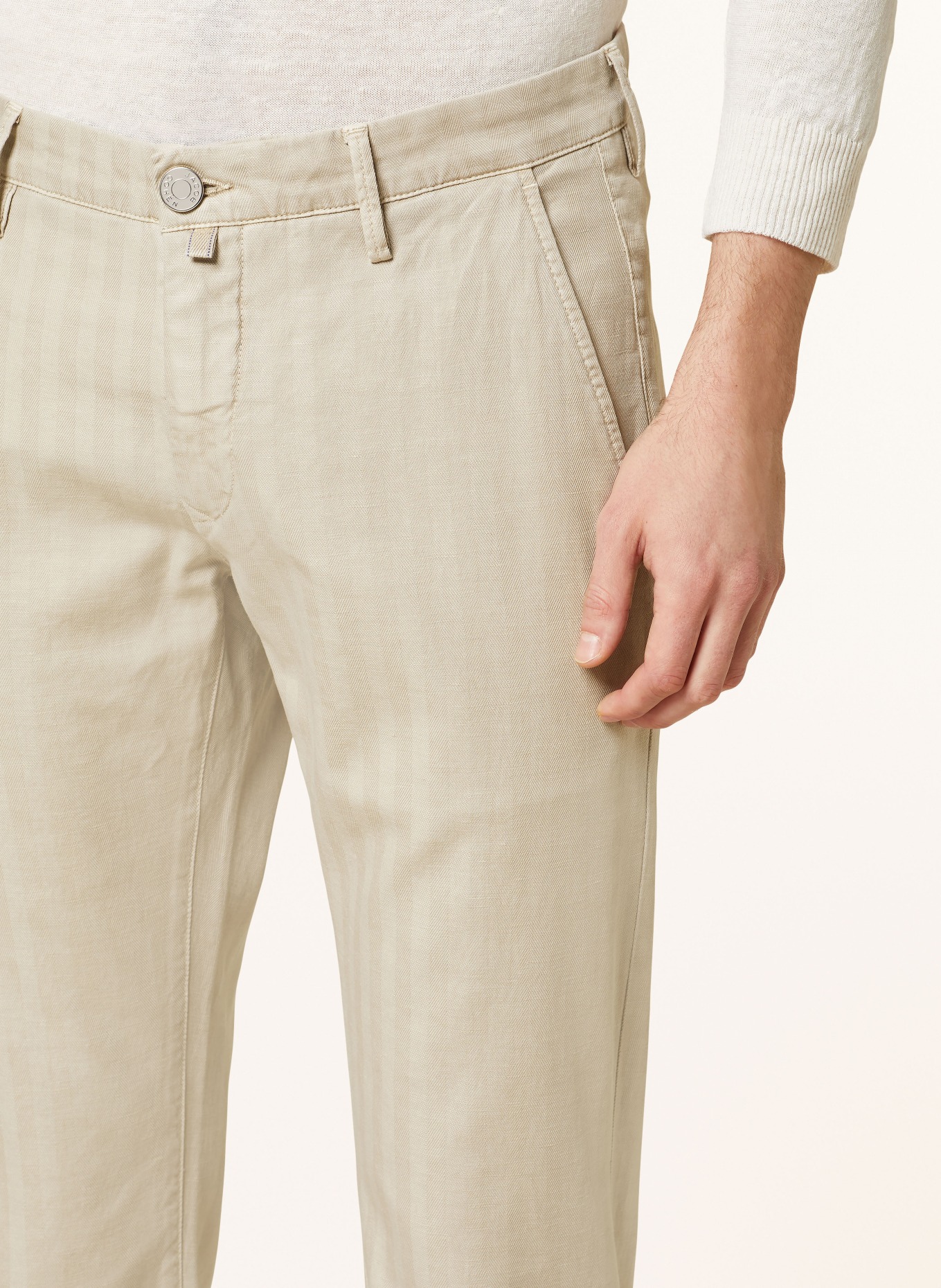 JACOB COHEN Chinos BOBBY extra slim fit, Color: BEIGE (Image 5)