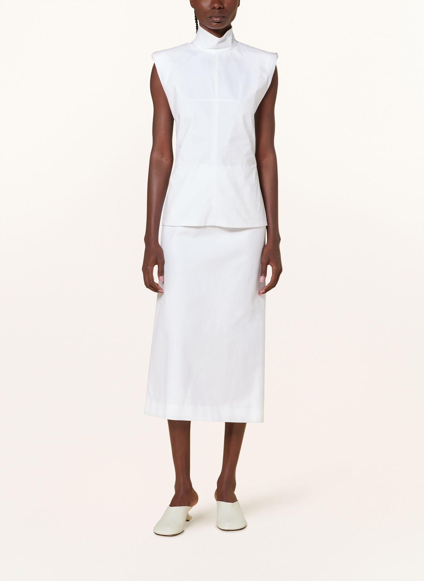 SPORTMAX Skirt ACCORDO1234, Color: WHITE (Image 2)