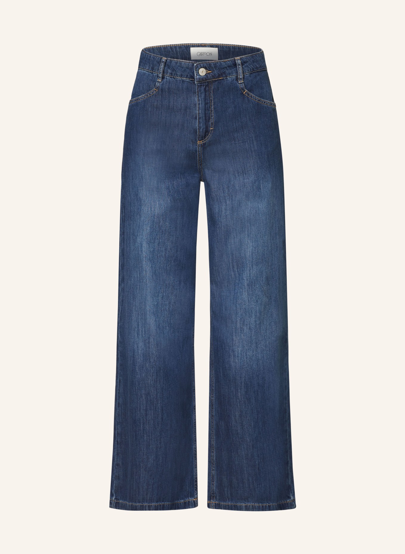 CARTOON Straight Jeans, Farbe: 8620 DARK BLUE DENIM (Bild 1)