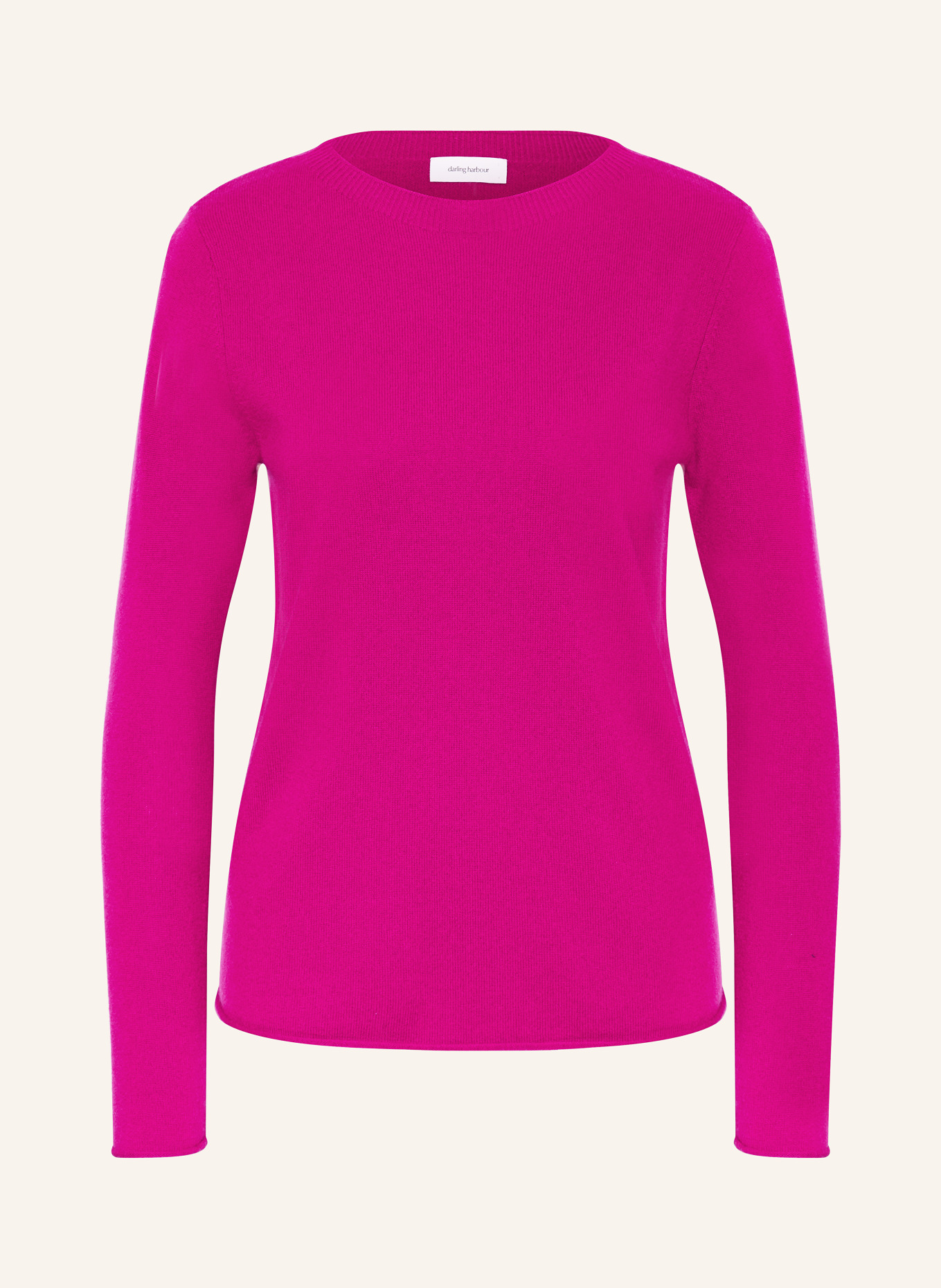 darling harbour Cashmere-Pullover: FUCHSIA