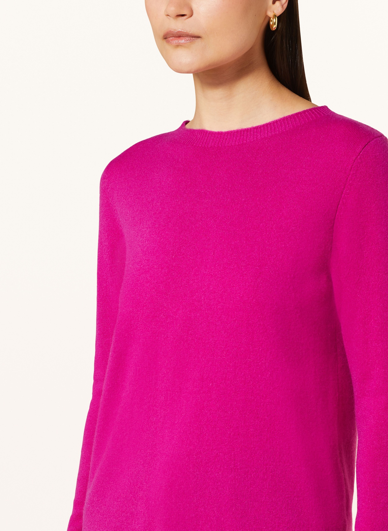 darling harbour Cashmere-Pullover: FUCHSIA