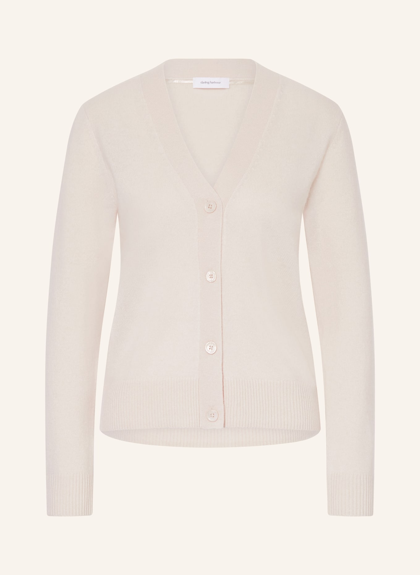 darling harbour Cashmere cardigan: Perle