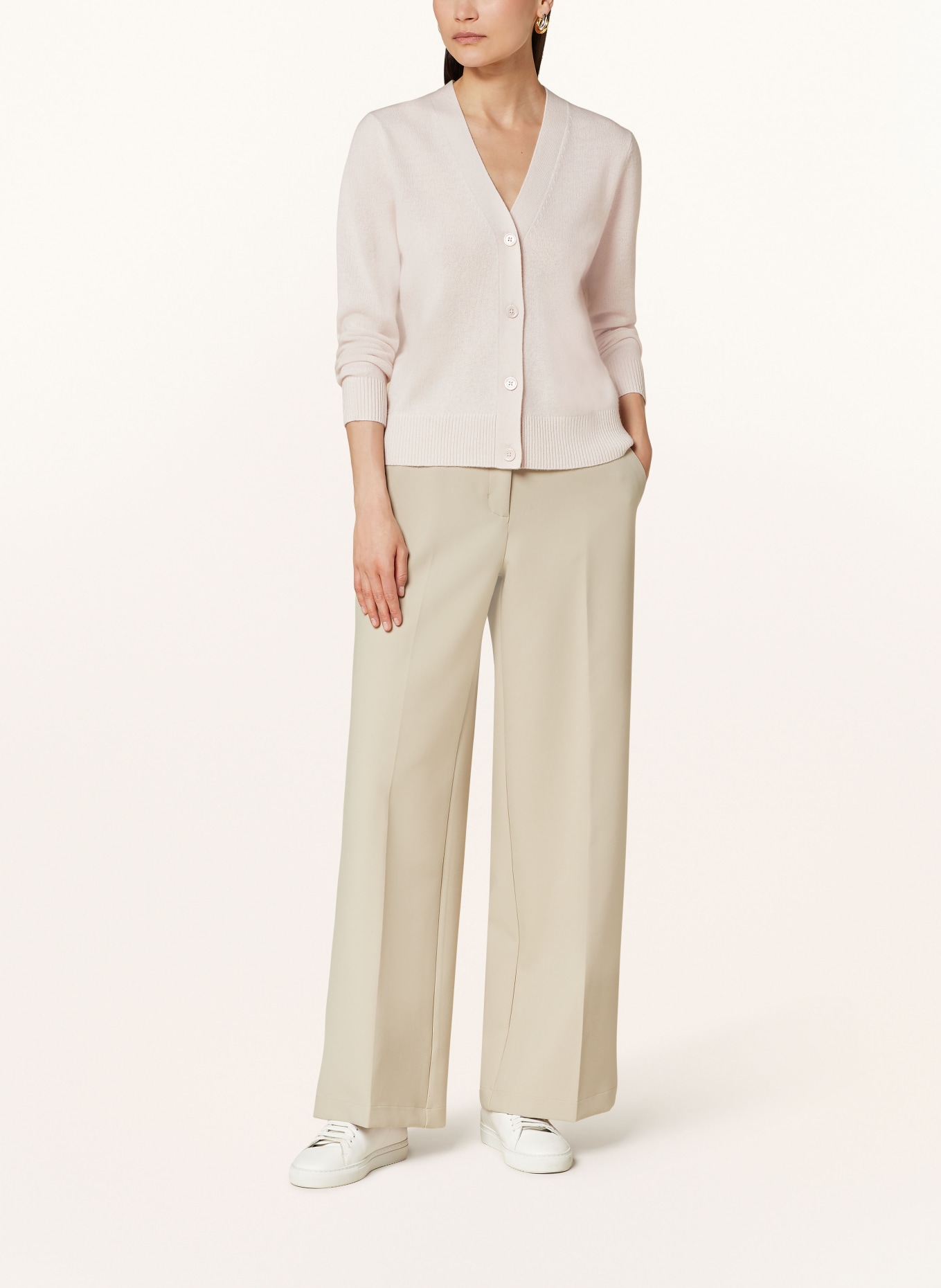 darling harbour Cashmere cardigan: Perle