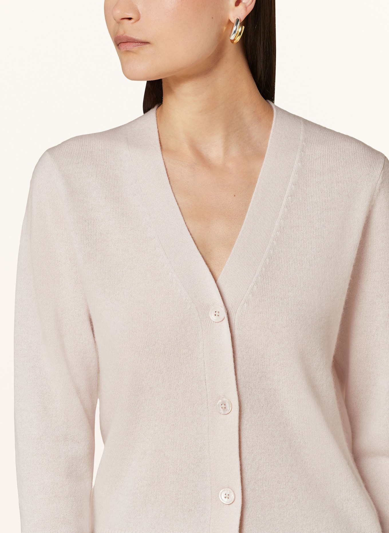 darling harbour Cashmere cardigan: Perle
