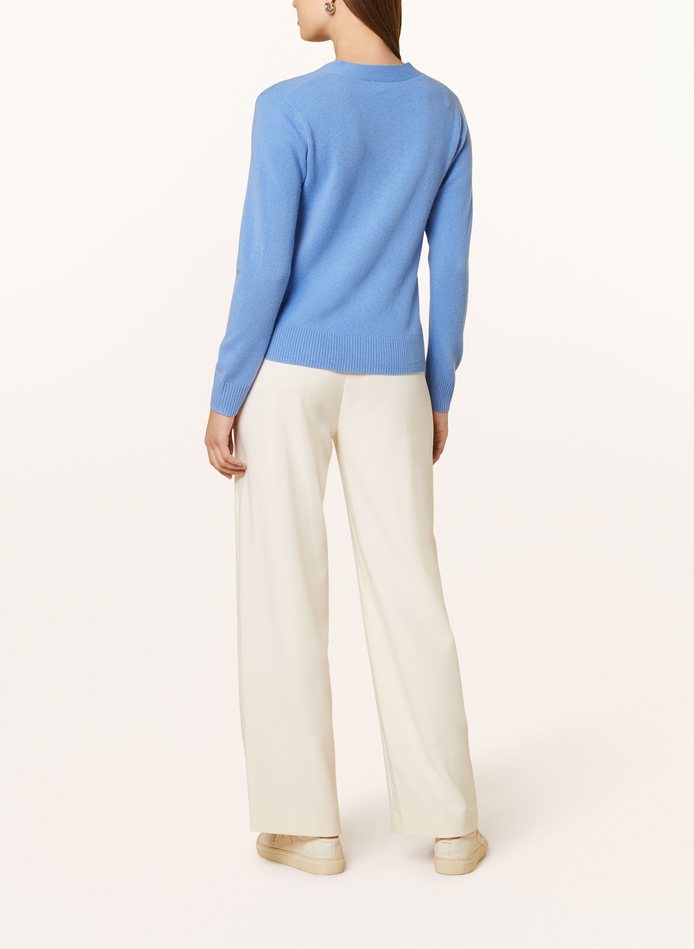 darling harbour Cashmere cardigan, Color: HIMMELBLAU (Image 3)