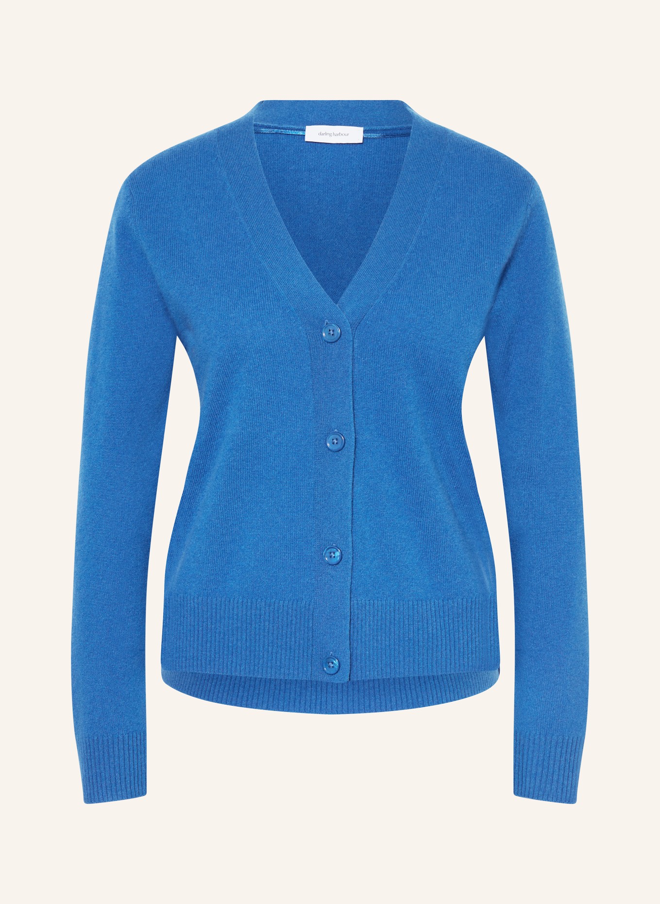 darling harbour Cashmere cardigan, Color: BLAU (Image 1)