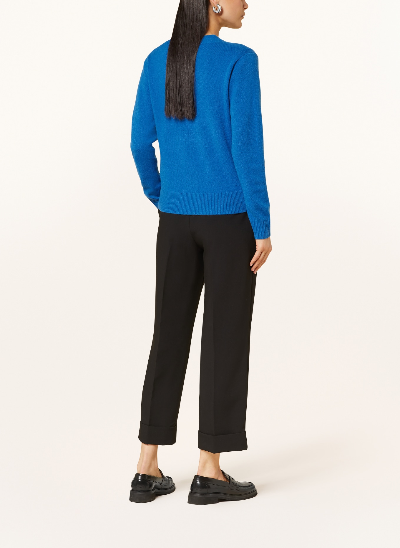 darling harbour Cashmere cardigan, Color: BLAU (Image 3)