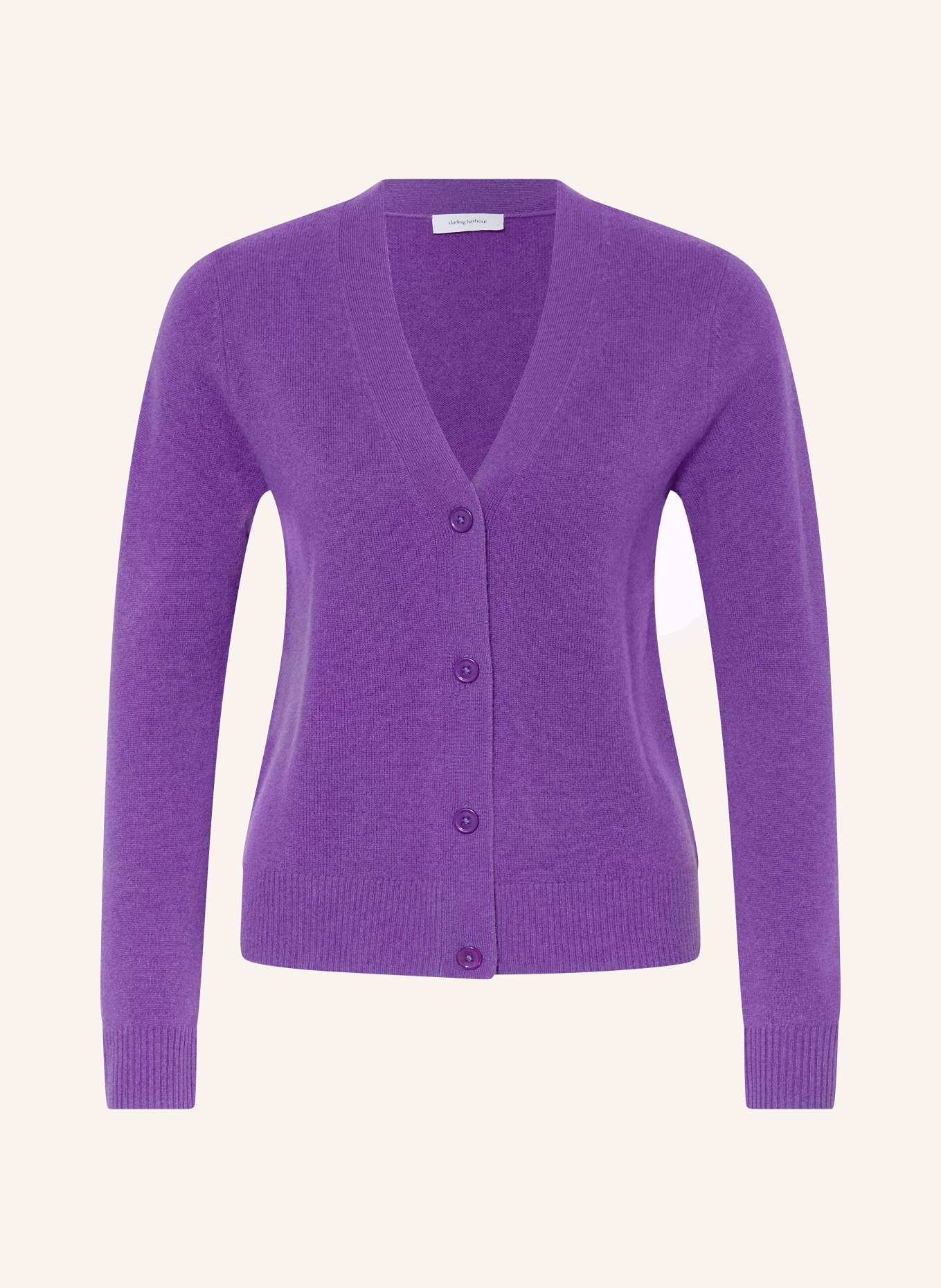 darling harbour Cashmere cardigan, Color: LILA (Image 1)