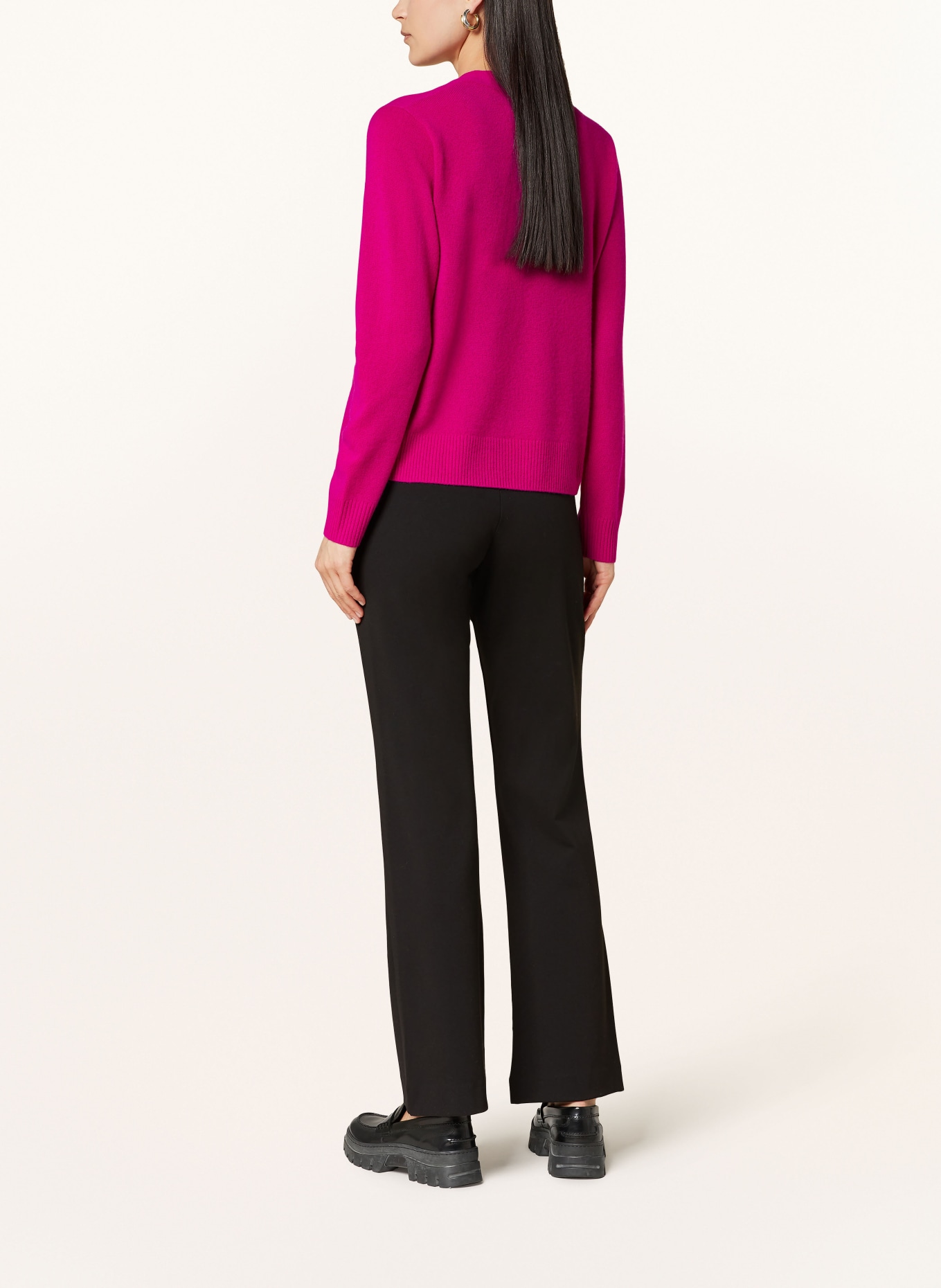 darling harbour Cashmere cardigan, Color: FUCHSIA (Image 3)