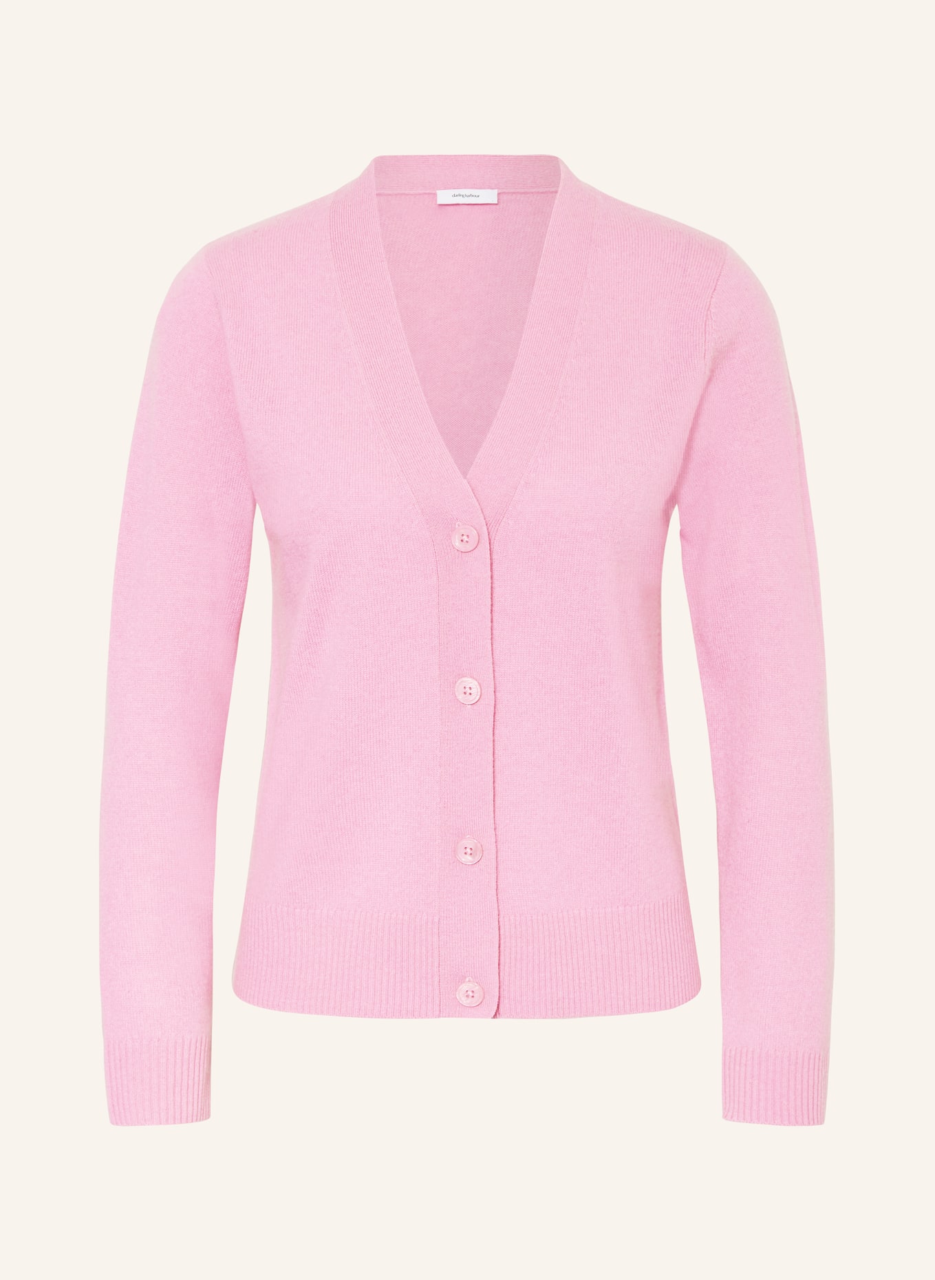 darling harbour Cashmere cardigan, Color: ROSA (Image 1)