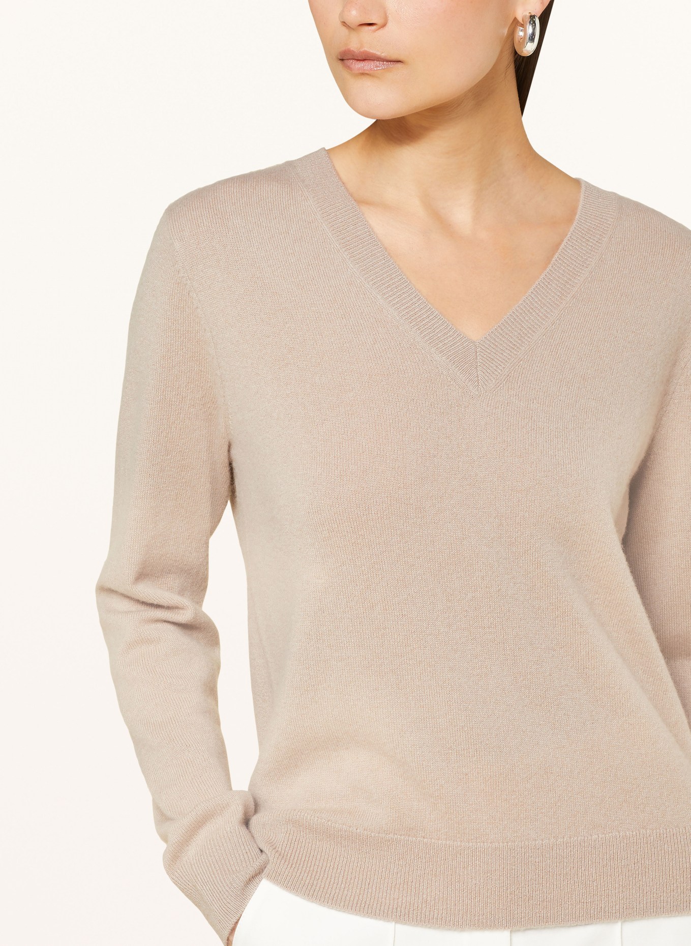 darling harbour Cashmere sweater, Color: KIESEL (Image 4)