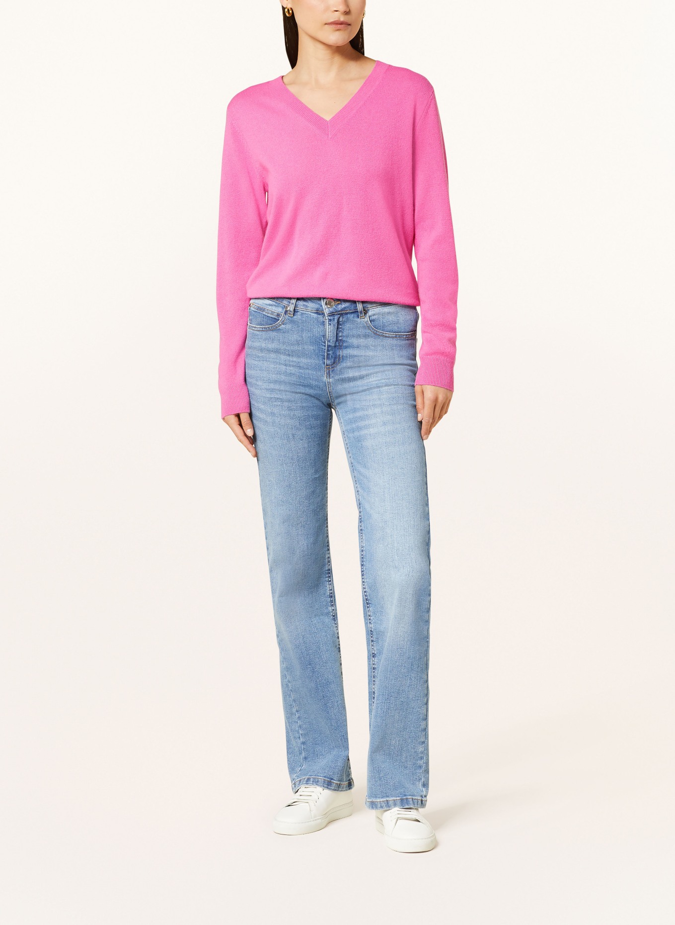 darling harbour Cashmere sweater, Color: PINK (Image 2)