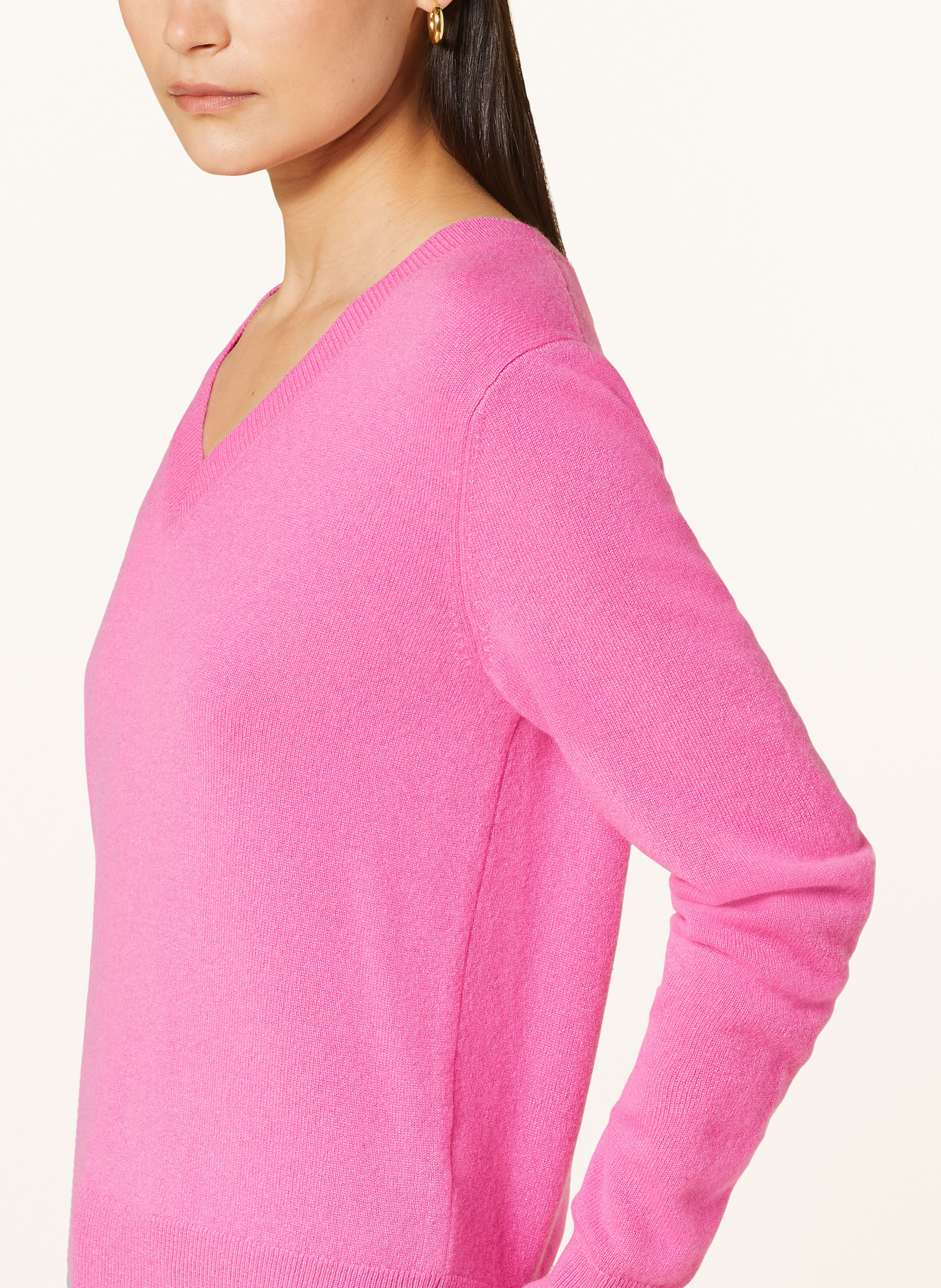 darling harbour Cashmere sweater, Color: PINK (Image 4)