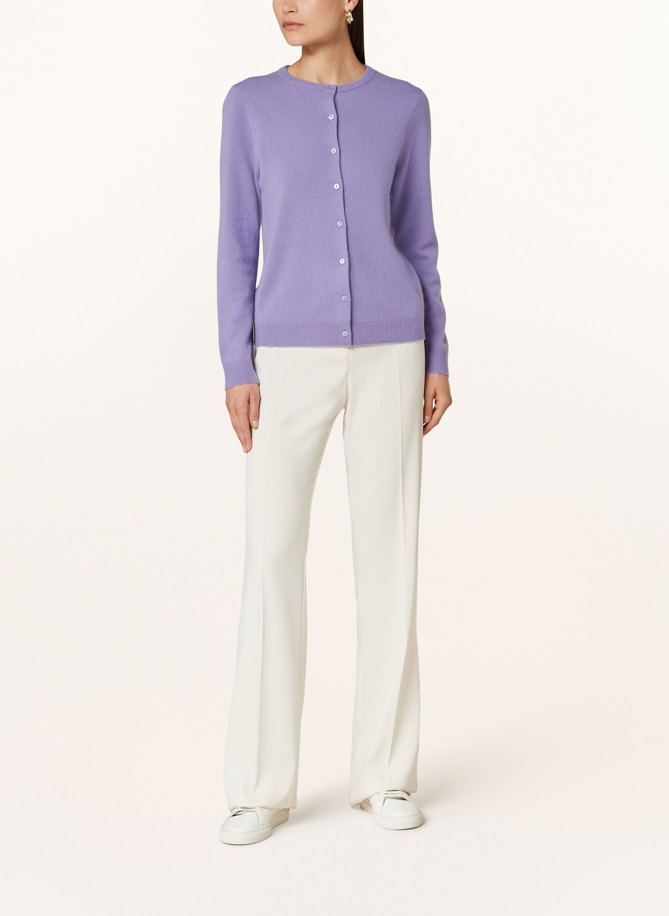 darling harbour Cashmere cardigan, Color: LAVENDEL (Image 2)