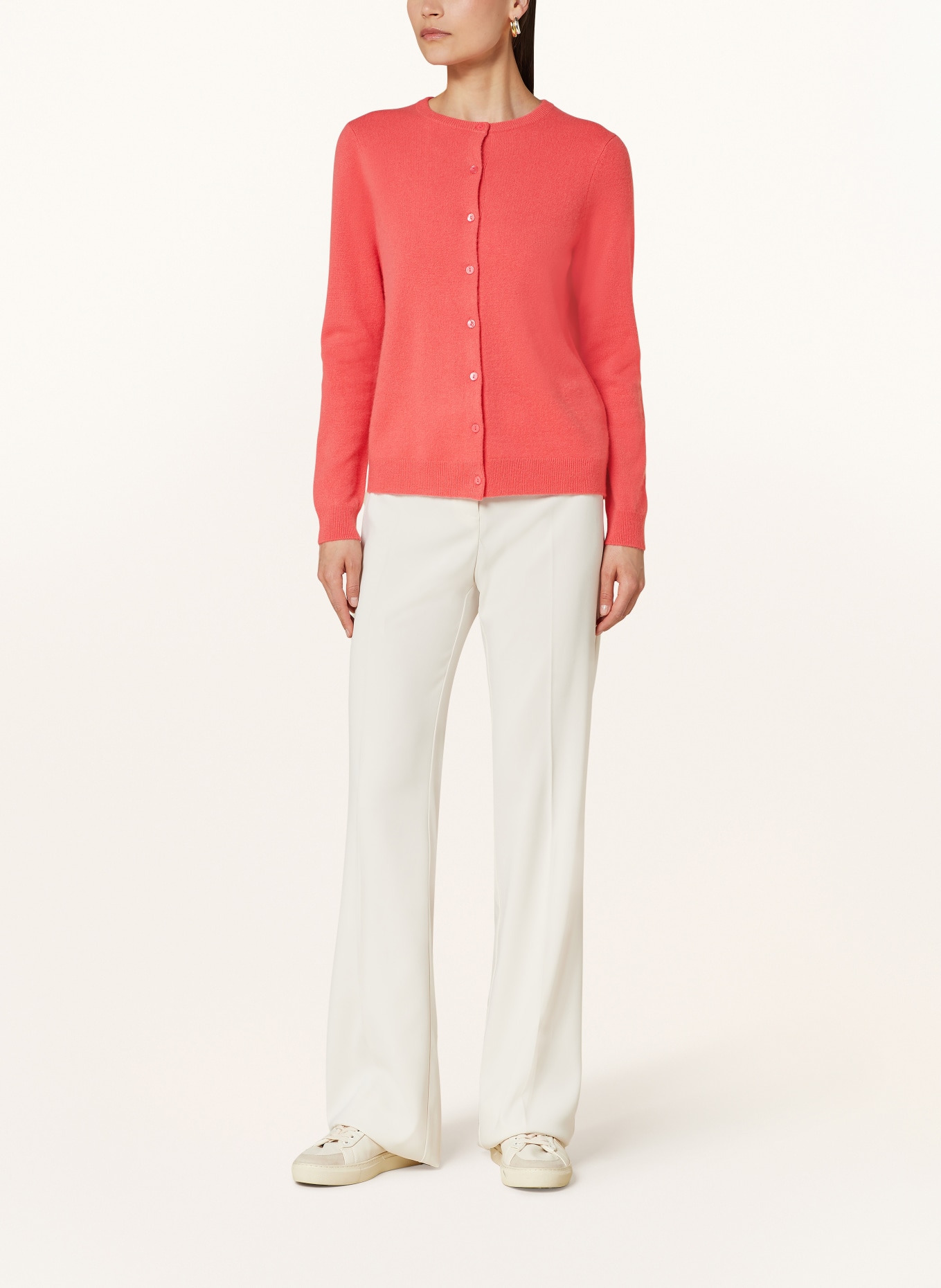 darling harbour Cashmere cardigan, Color: MELONE (Image 2)