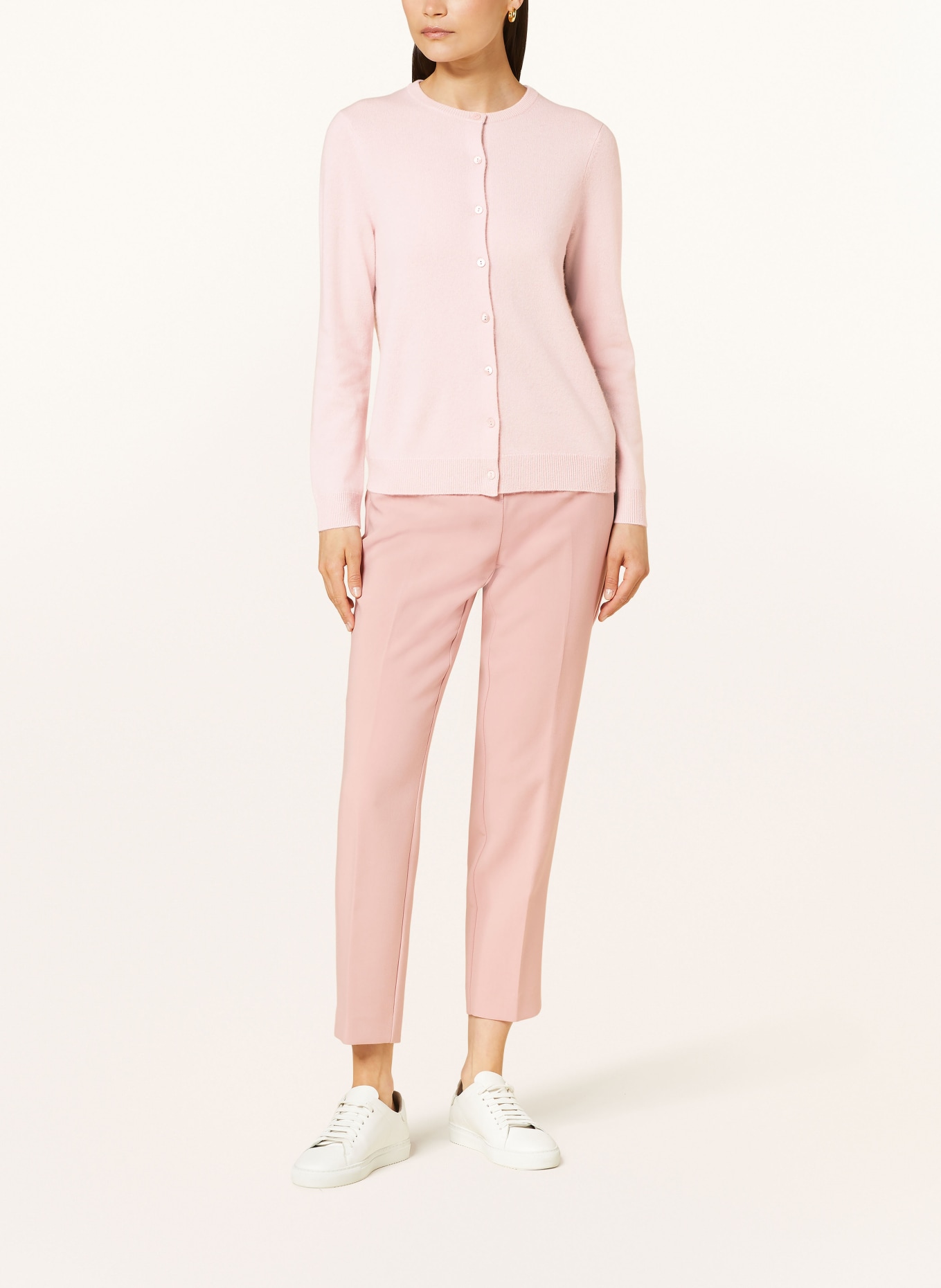 darling harbour Cashmere cardigan, Color: LIGHT PINK (Image 2)