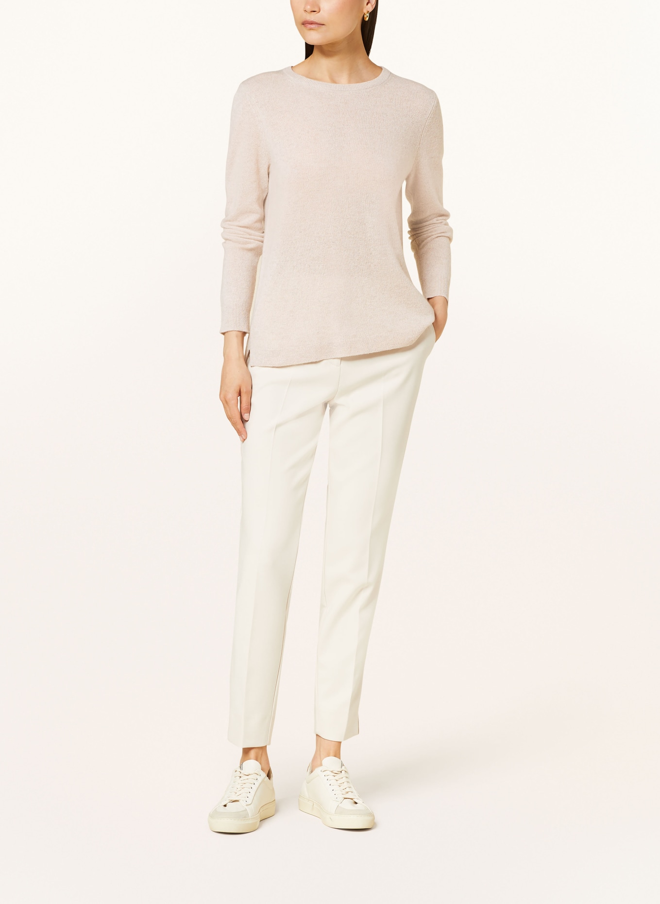 darling harbour Cashmere-Pullover, Farbe: CREME (Bild 2)
