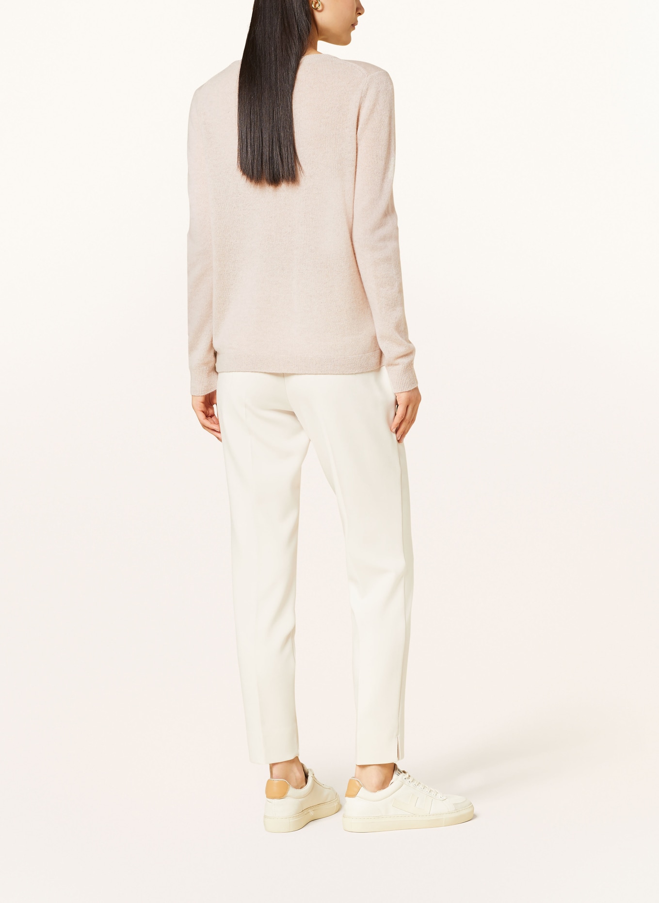 darling harbour Cashmere-Pullover, Farbe: CREME (Bild 3)