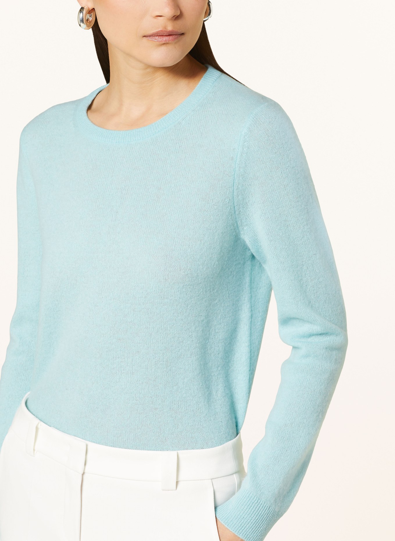 darling harbour Cashmere sweater, Color: HELLTÜRKIS (Image 4)